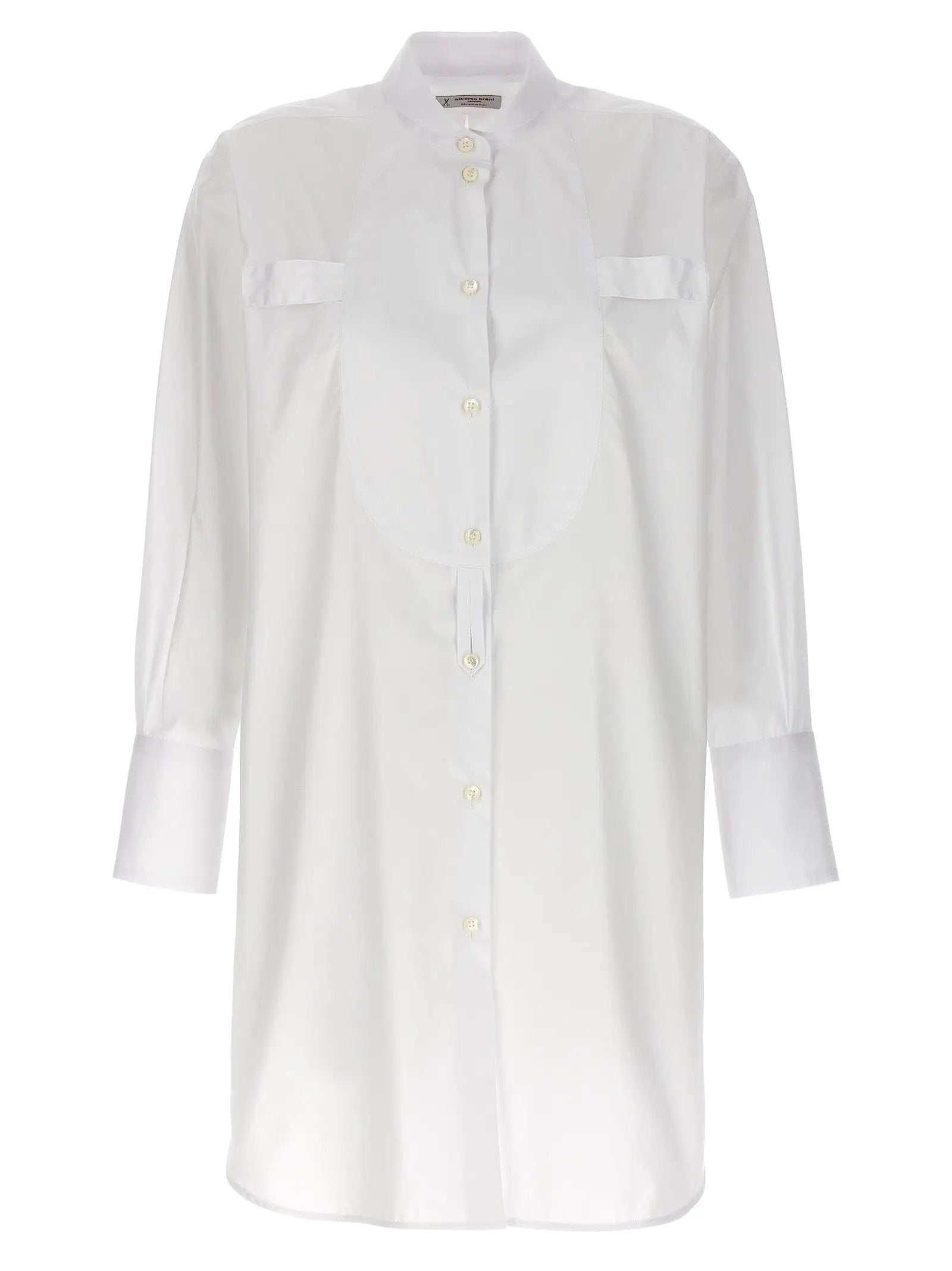 Alberto Biani Alberto Biani White Cotton Blouse