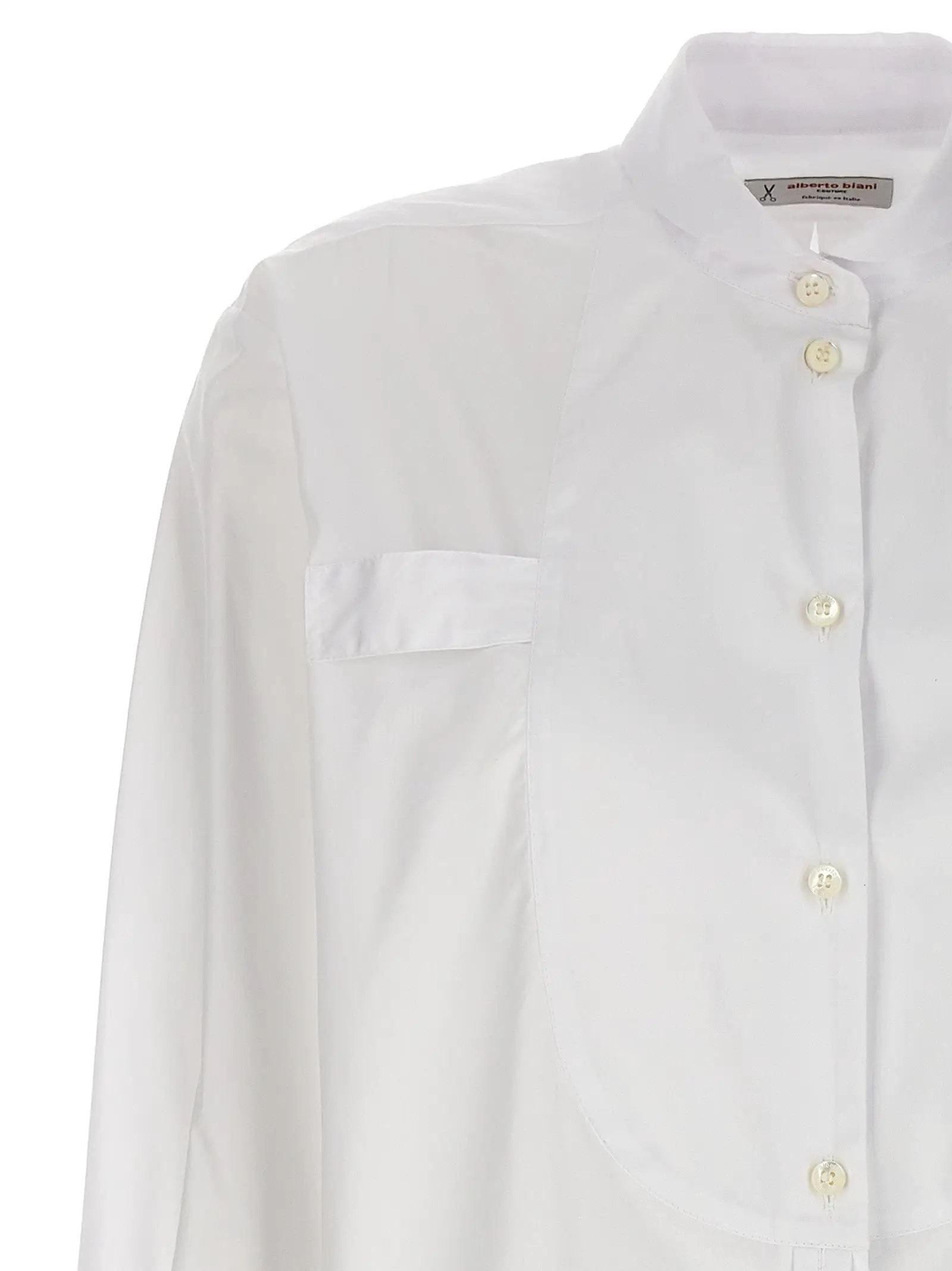 Alberto Biani Alberto Biani White Cotton Blouse