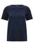 'S Max Mara Blue Cotton T-Shirt