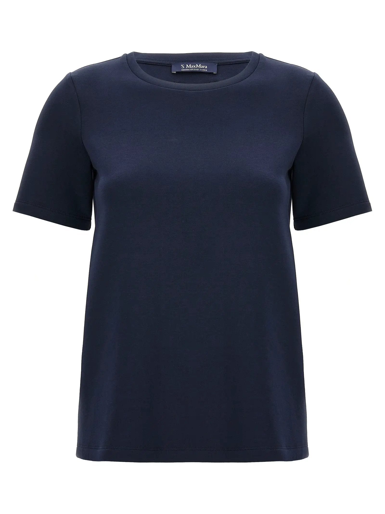 'S Max Mara Blue Cotton T-Shirt