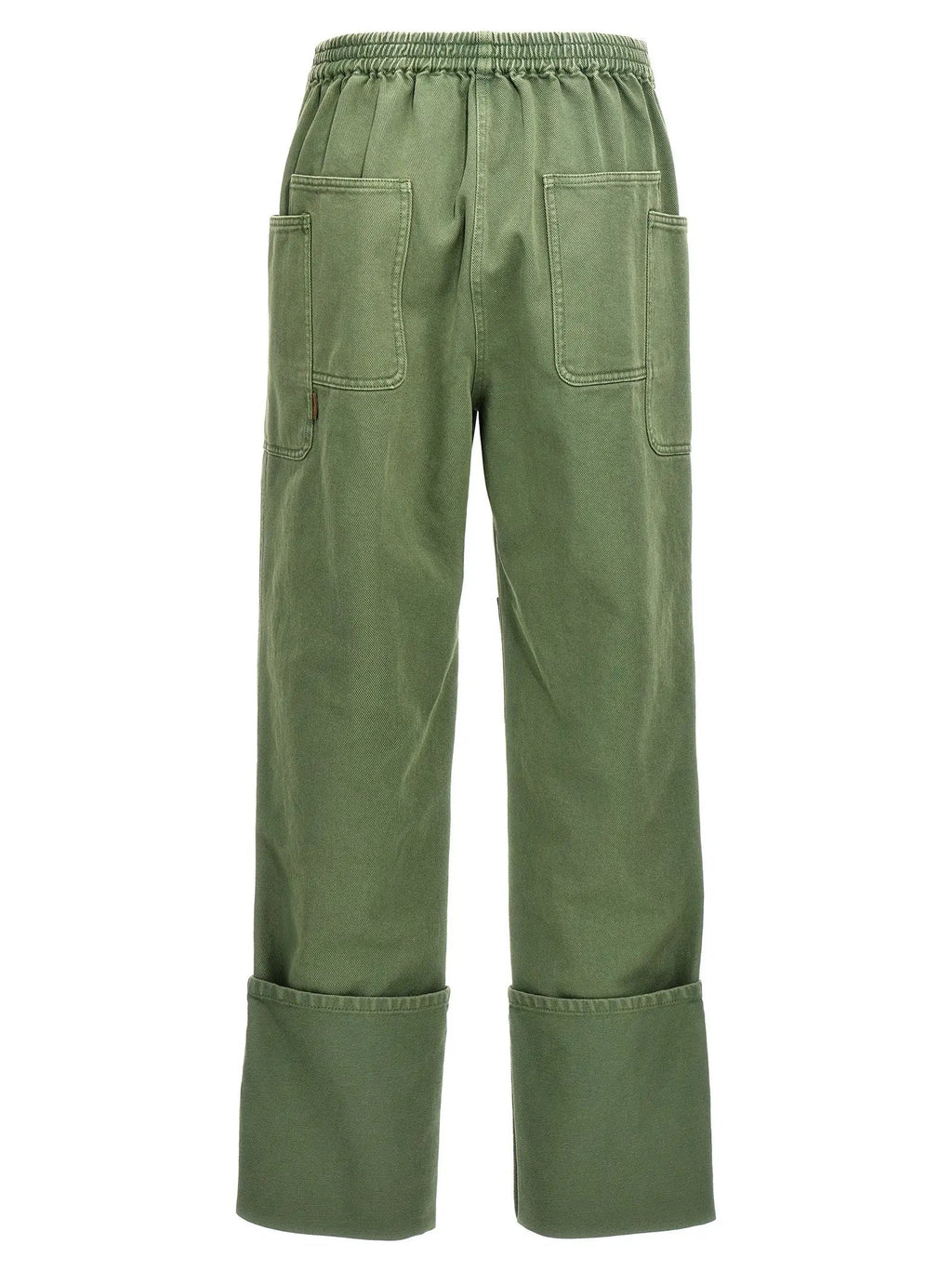 Max Mara Bicolor Cotton Casual Pants