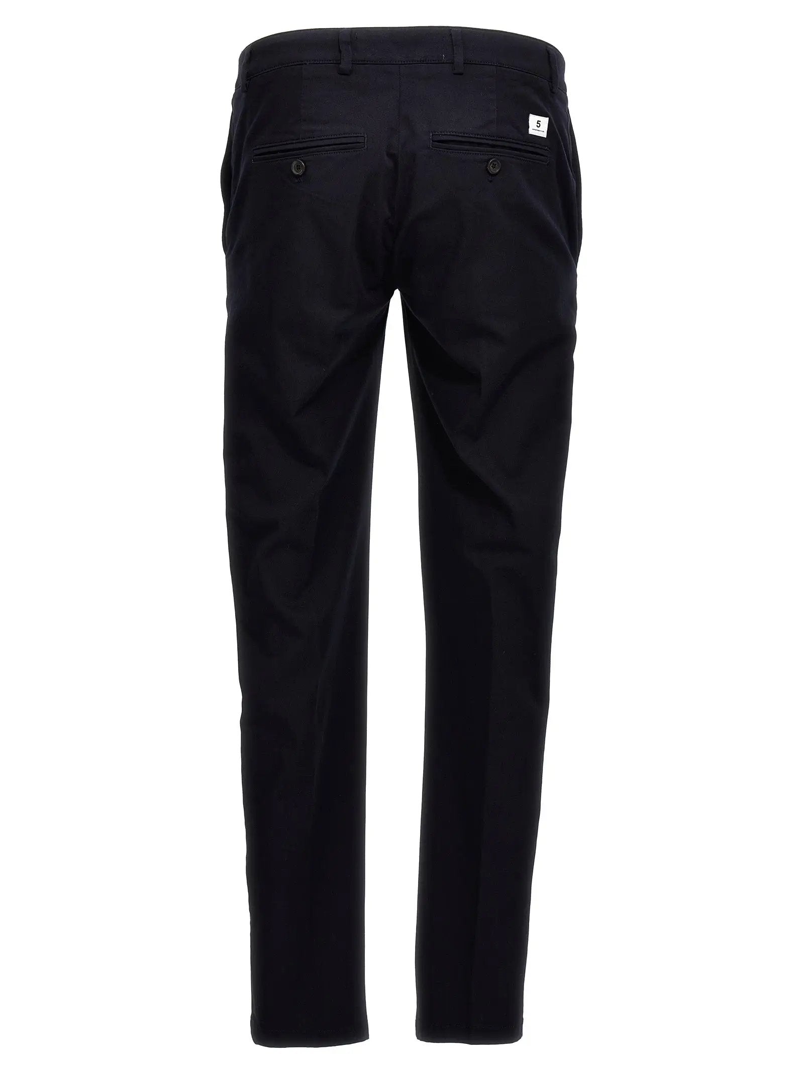 Department 5 Blue Cotton Casual Pants