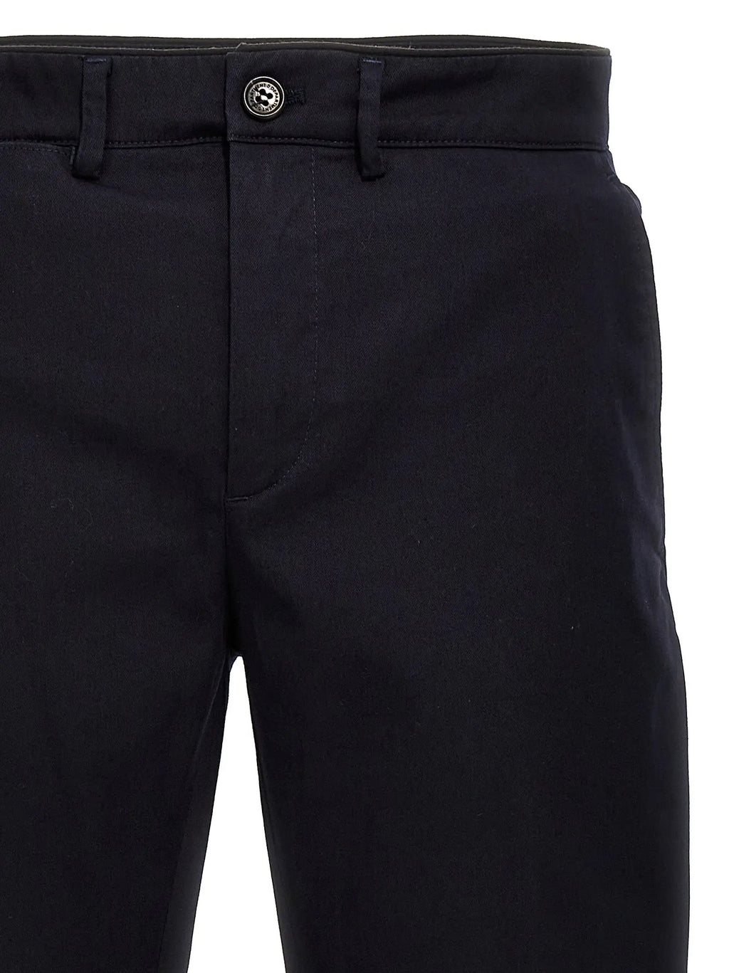 Department 5 Blue Cotton Casual Pants