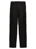 Department 5 Black Cotton Cargo Pants