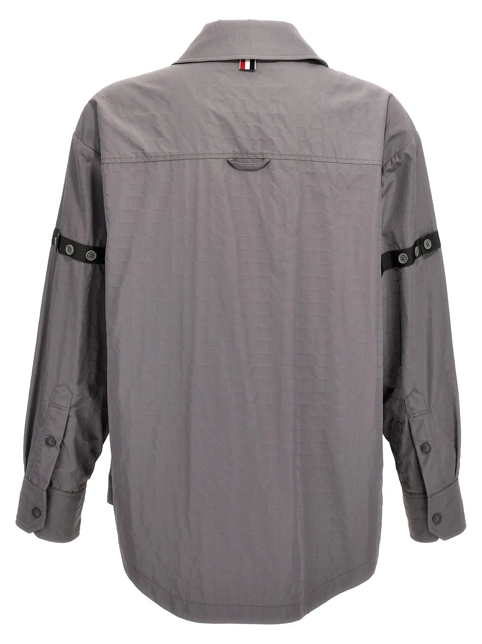 Thom Browne Gray Polyamide Blouse