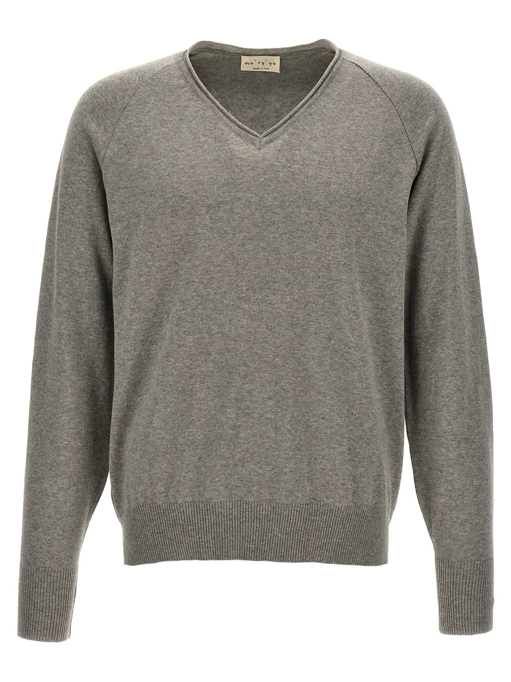 MA'RY'YA Gray Cotton Cardigan