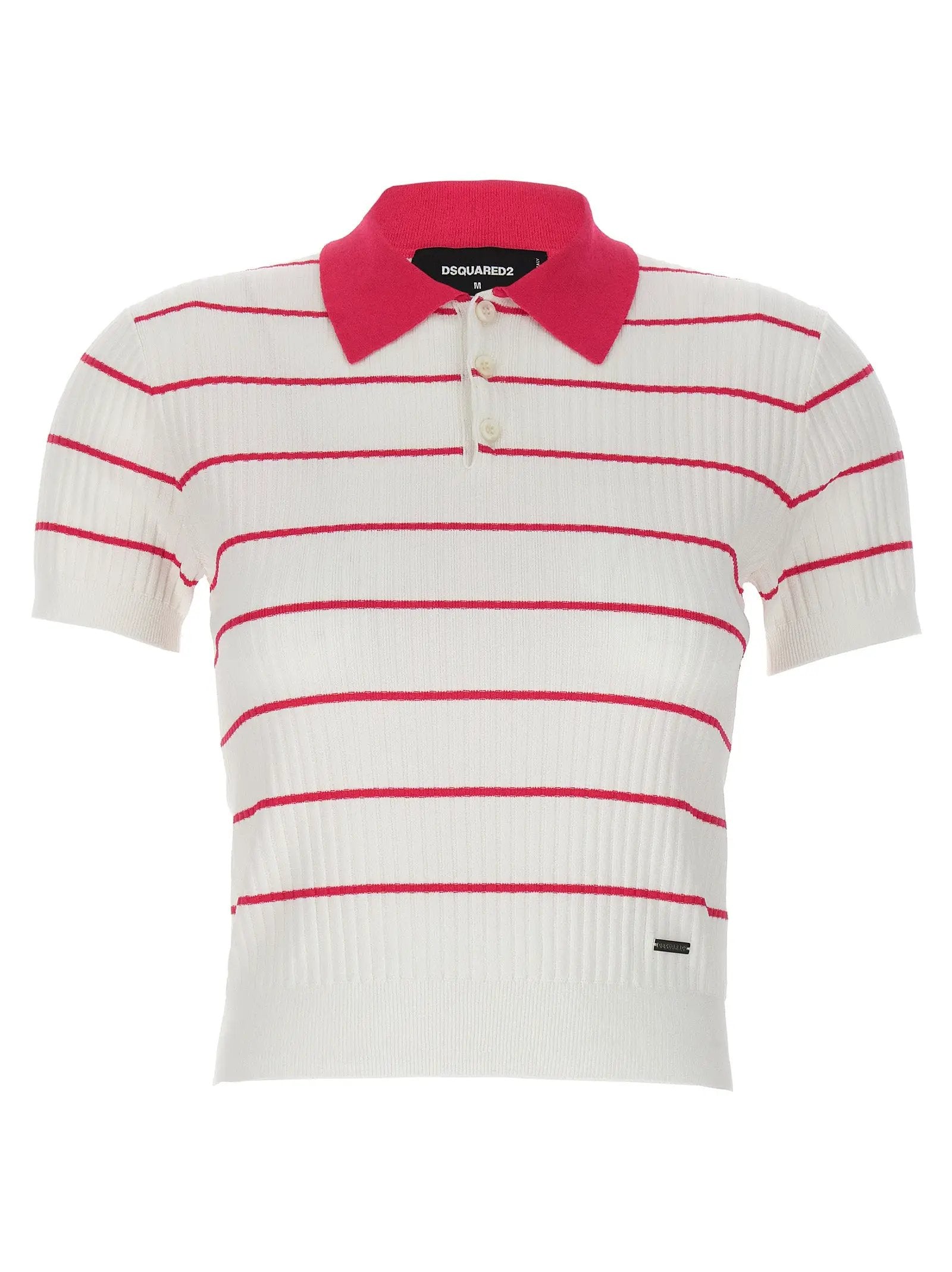 Dsquared² Multicolor Viscose Polo Shirt