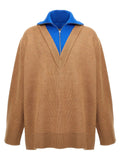Jil Sander Multicolor Wool Cardigan