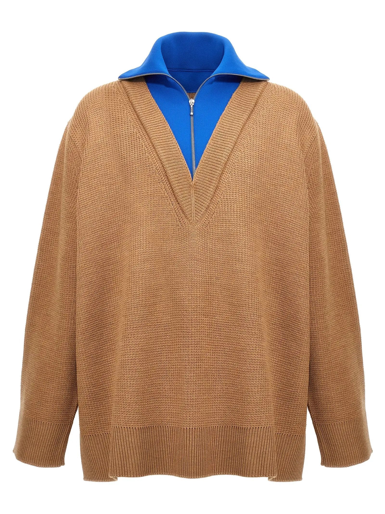 Jil Sander Multicolor Wool Cardigan
