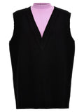 Jil Sander Multicolor Wool Sleeveles Sweater