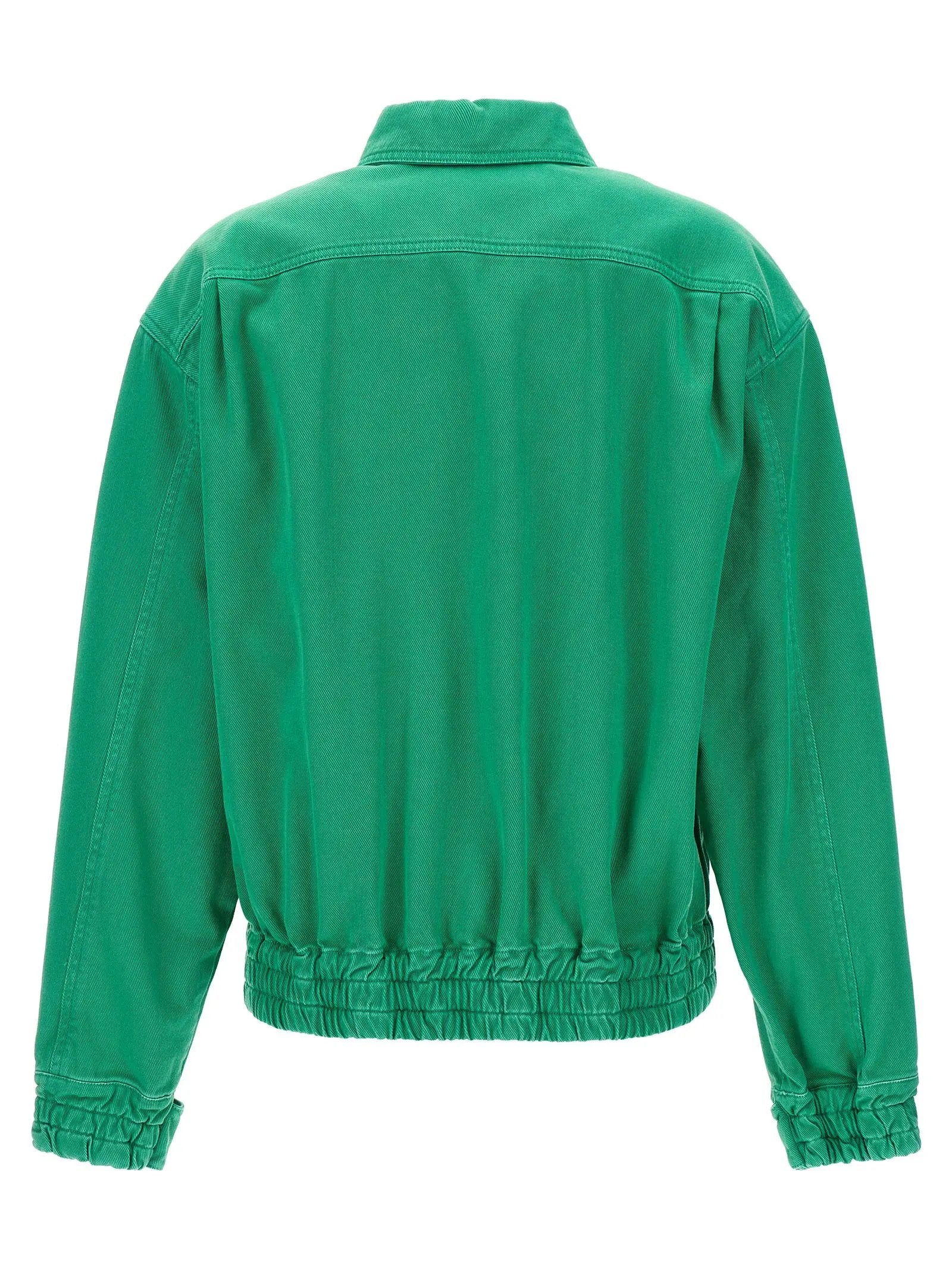 Max Mara Bicolor Cotton Full-Length Jacket