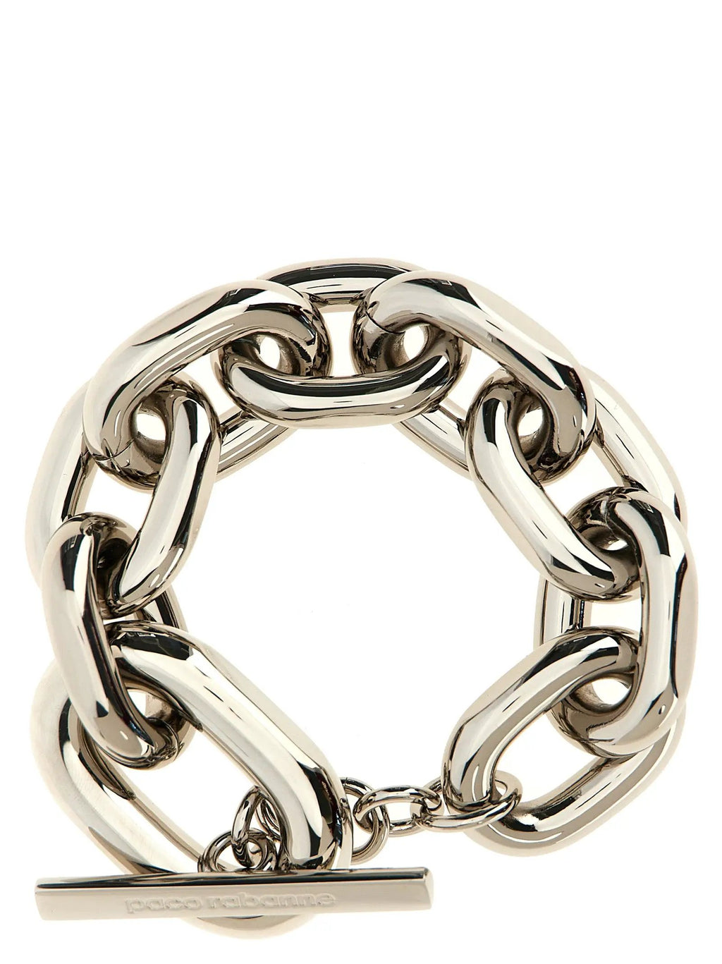 Paco Rabanne Silver Metal Bracelet