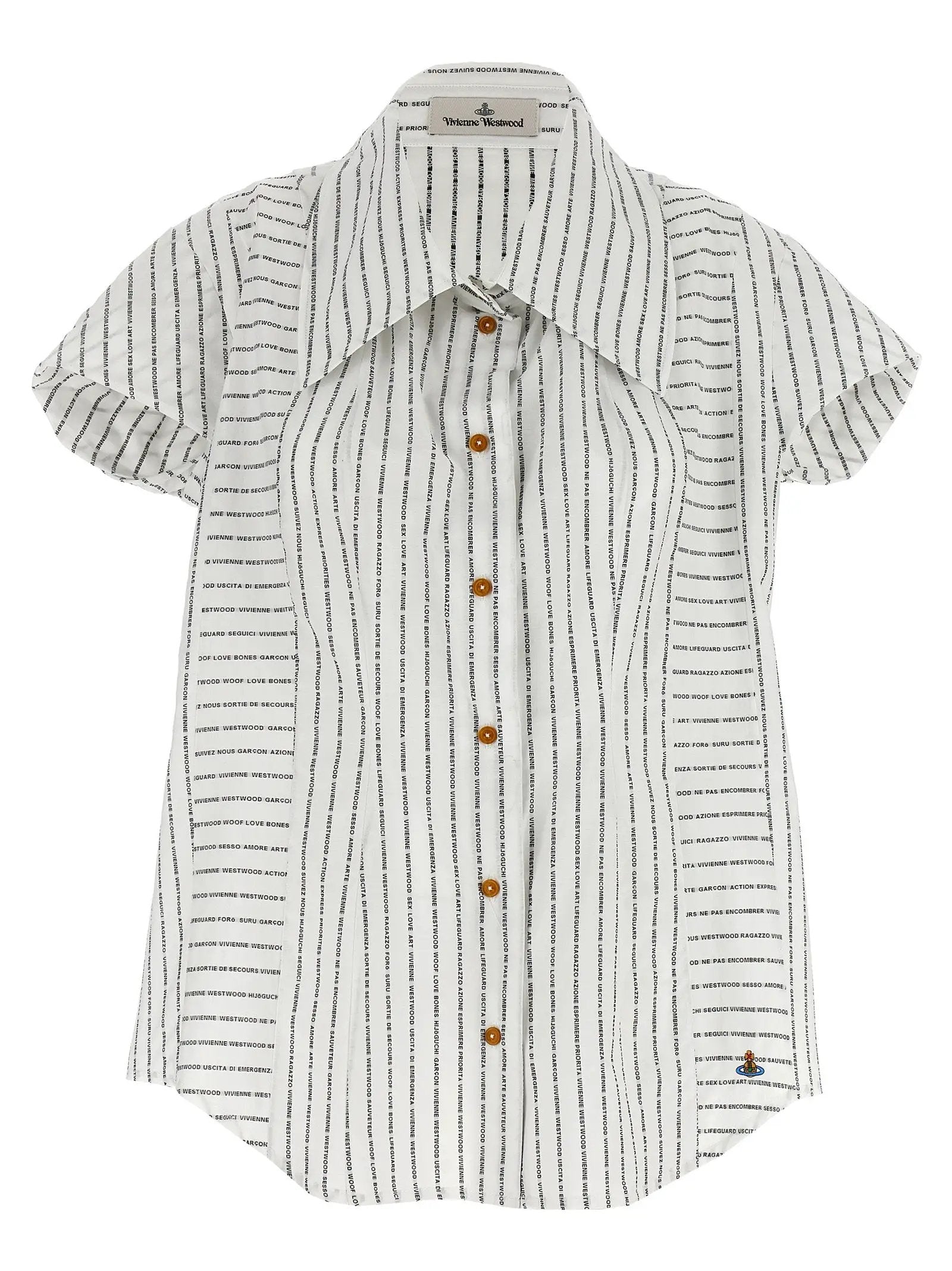 Vivienne Westwood Bicolor Cotton Blouse