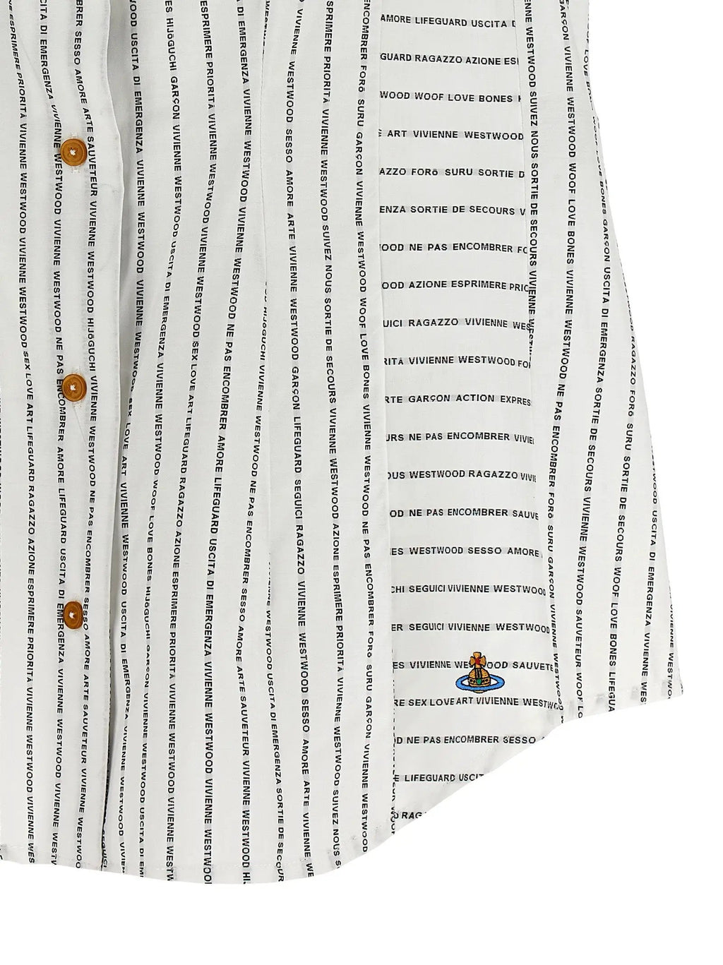 Vivienne Westwood Bicolor Cotton Blouse