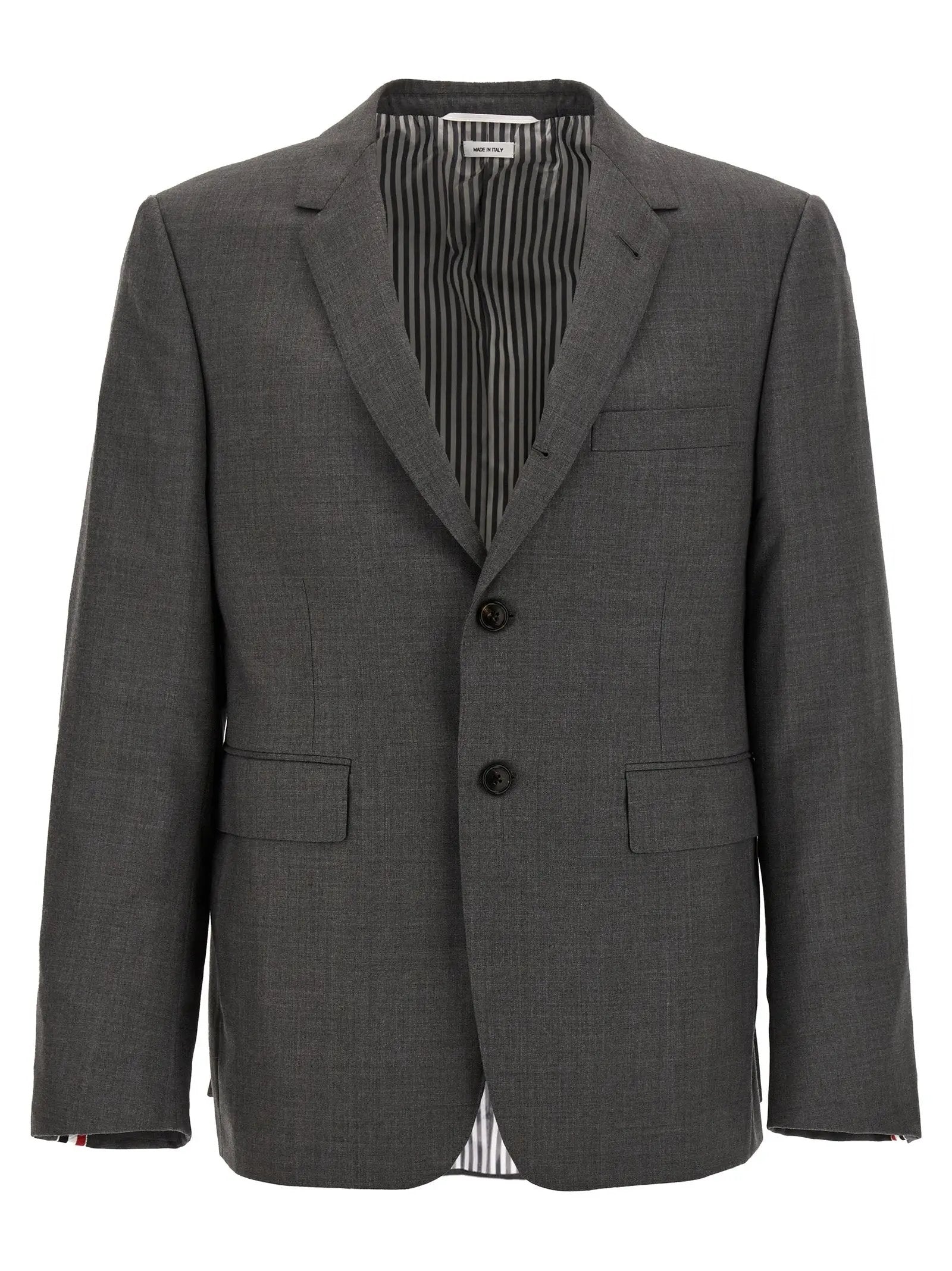 Thom Browne Gray Wool Blazer