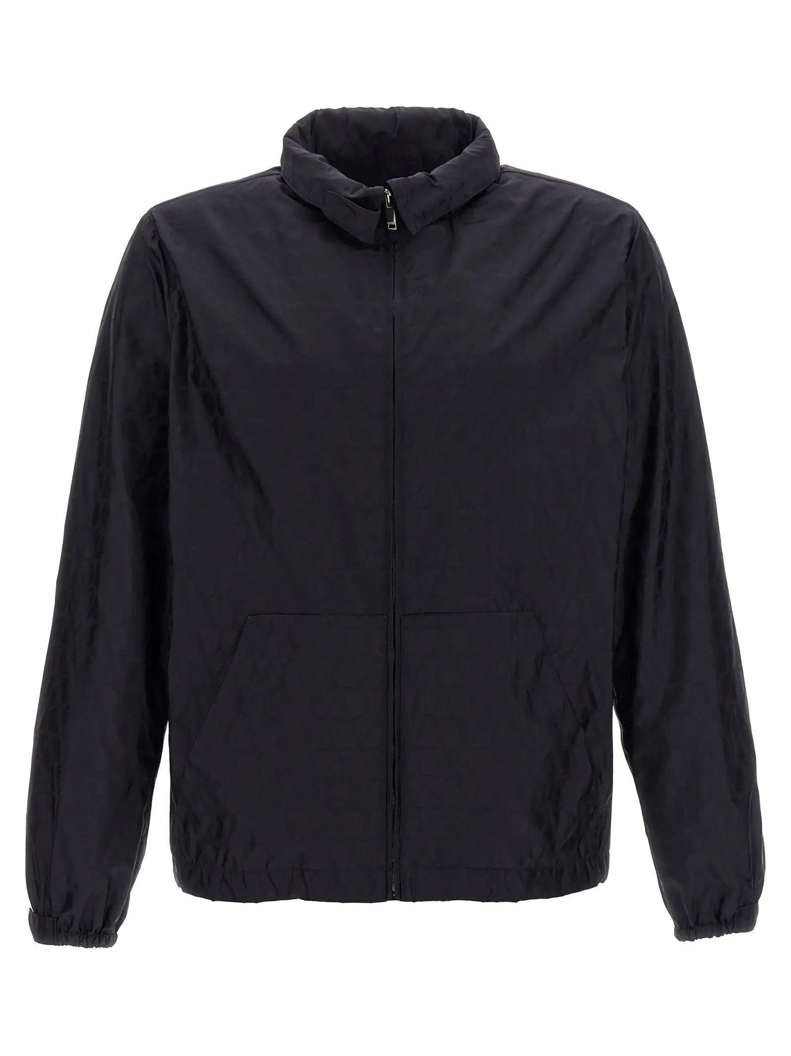 Valentino Garavani Blue Polyamide Shell Jacket