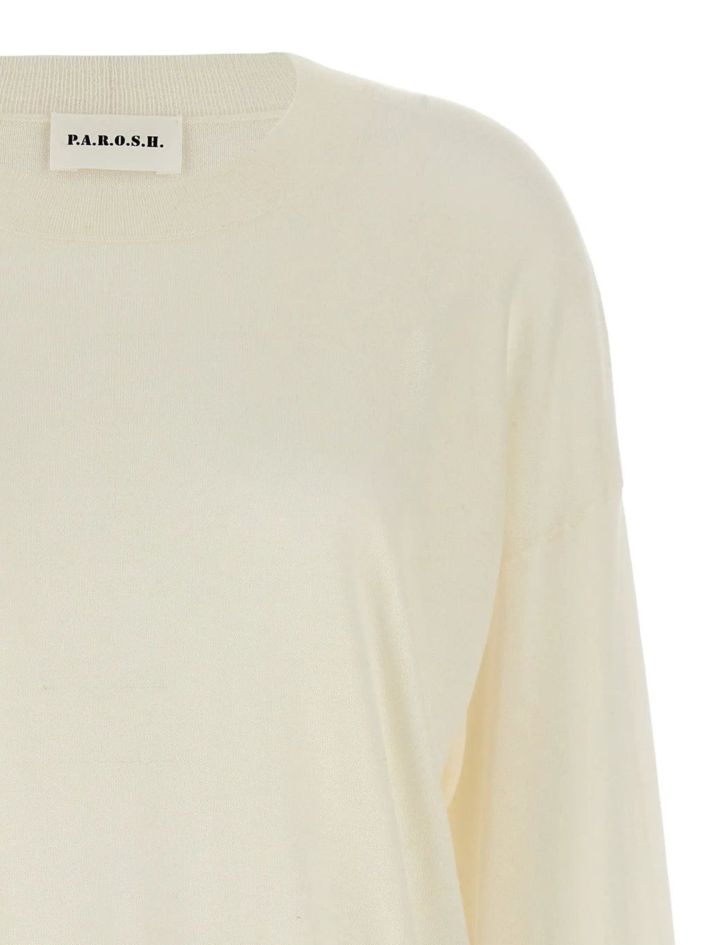 P.A.R.O.S.H. White Wool Cardigan
