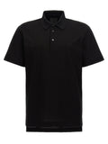 Givenchy Black Cotton Polo Shirt