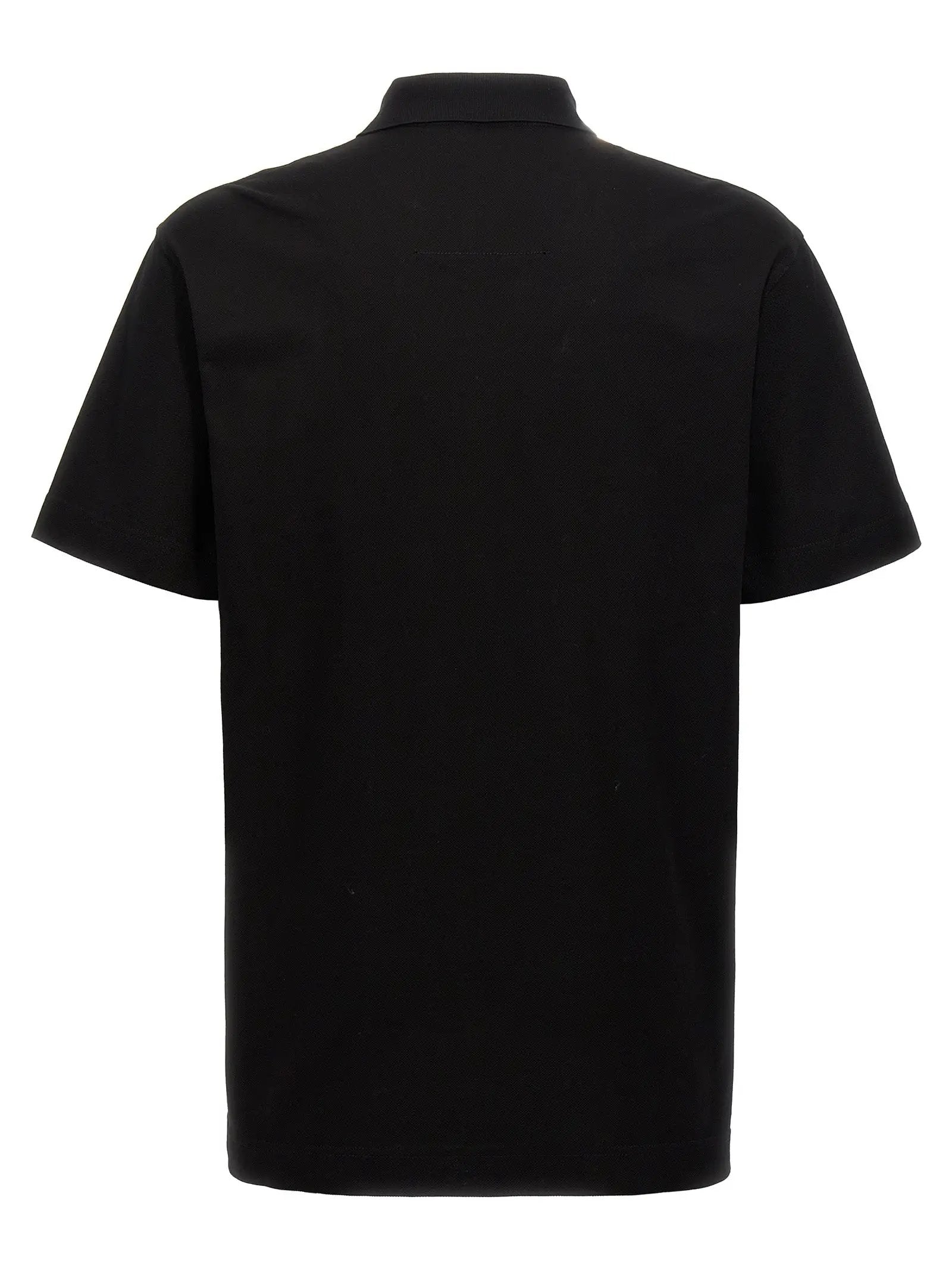 Givenchy Black Cotton Polo Shirt