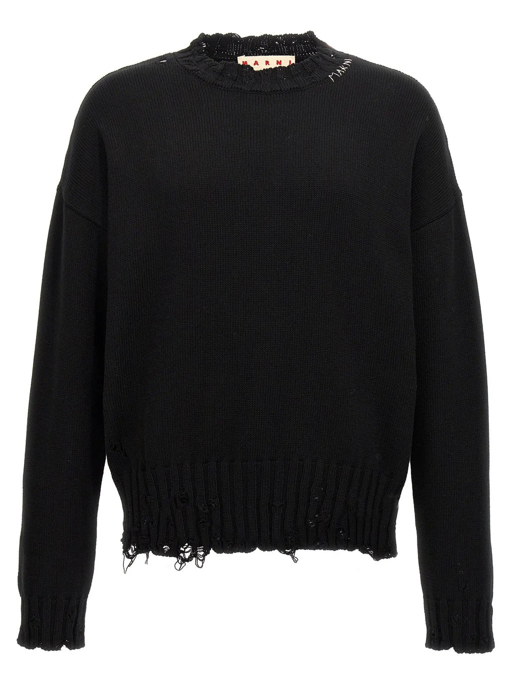 Marni Black Cotton Cardigan