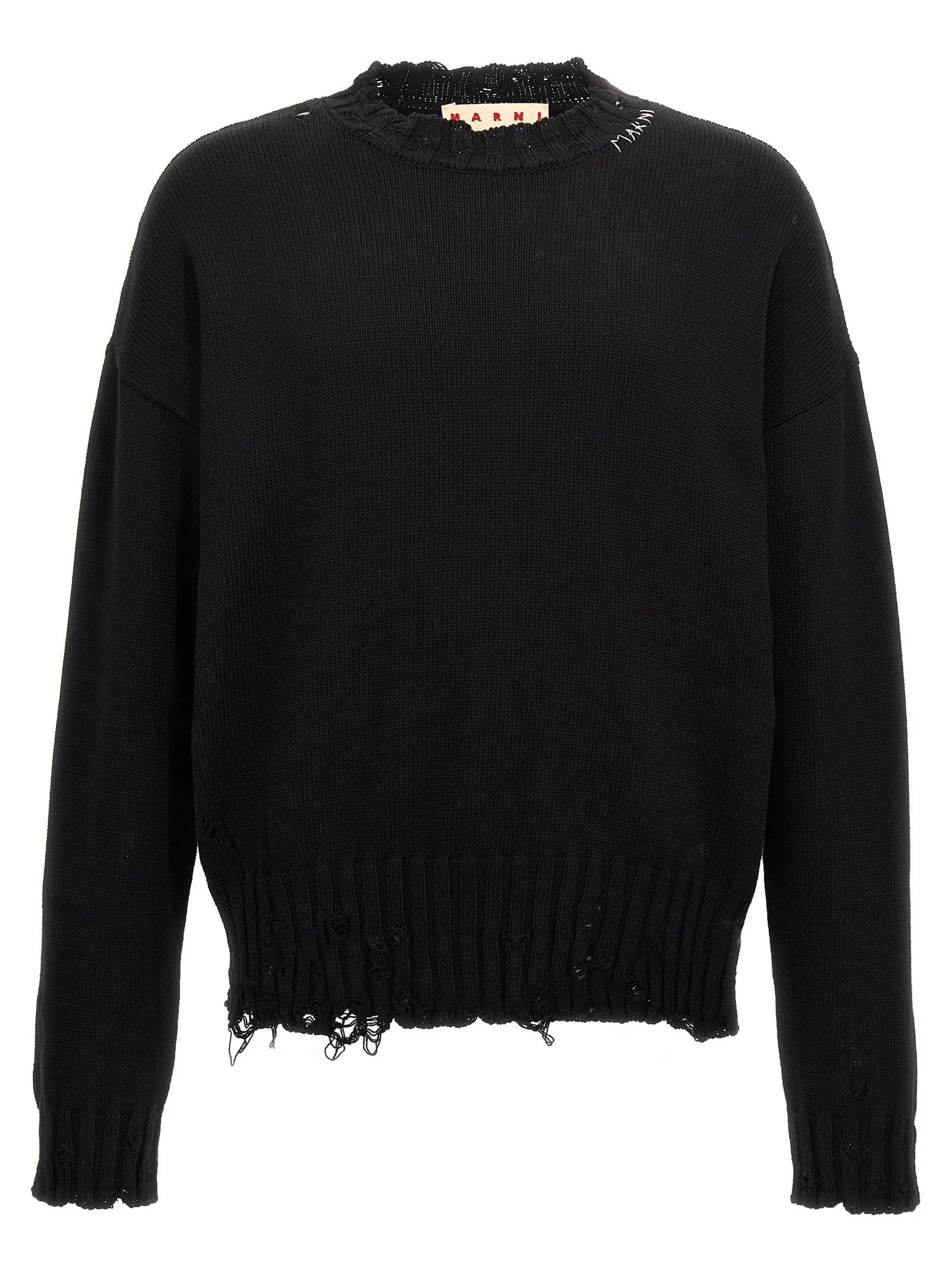 Marni Black Cotton Cardigan