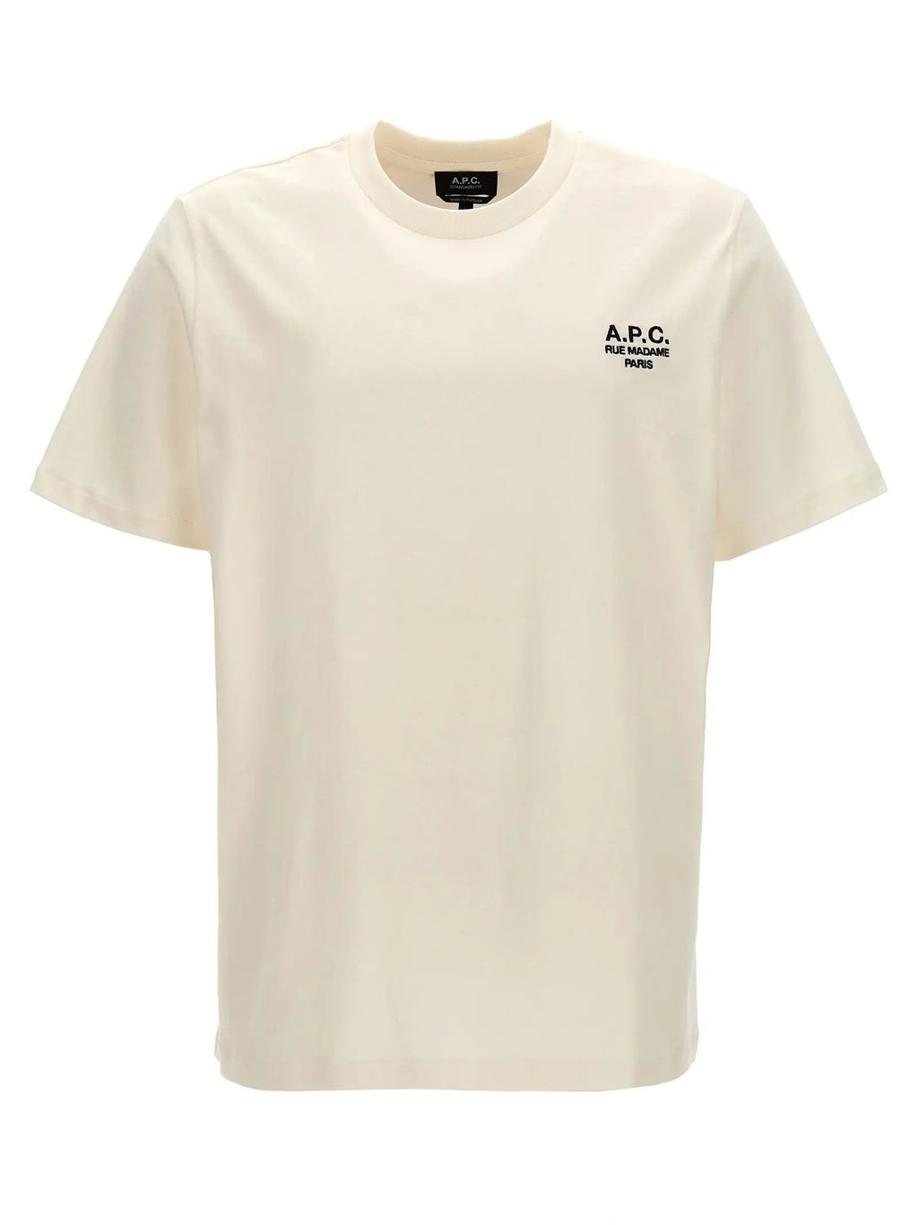 A.P.C. White Cotton T-Shirt