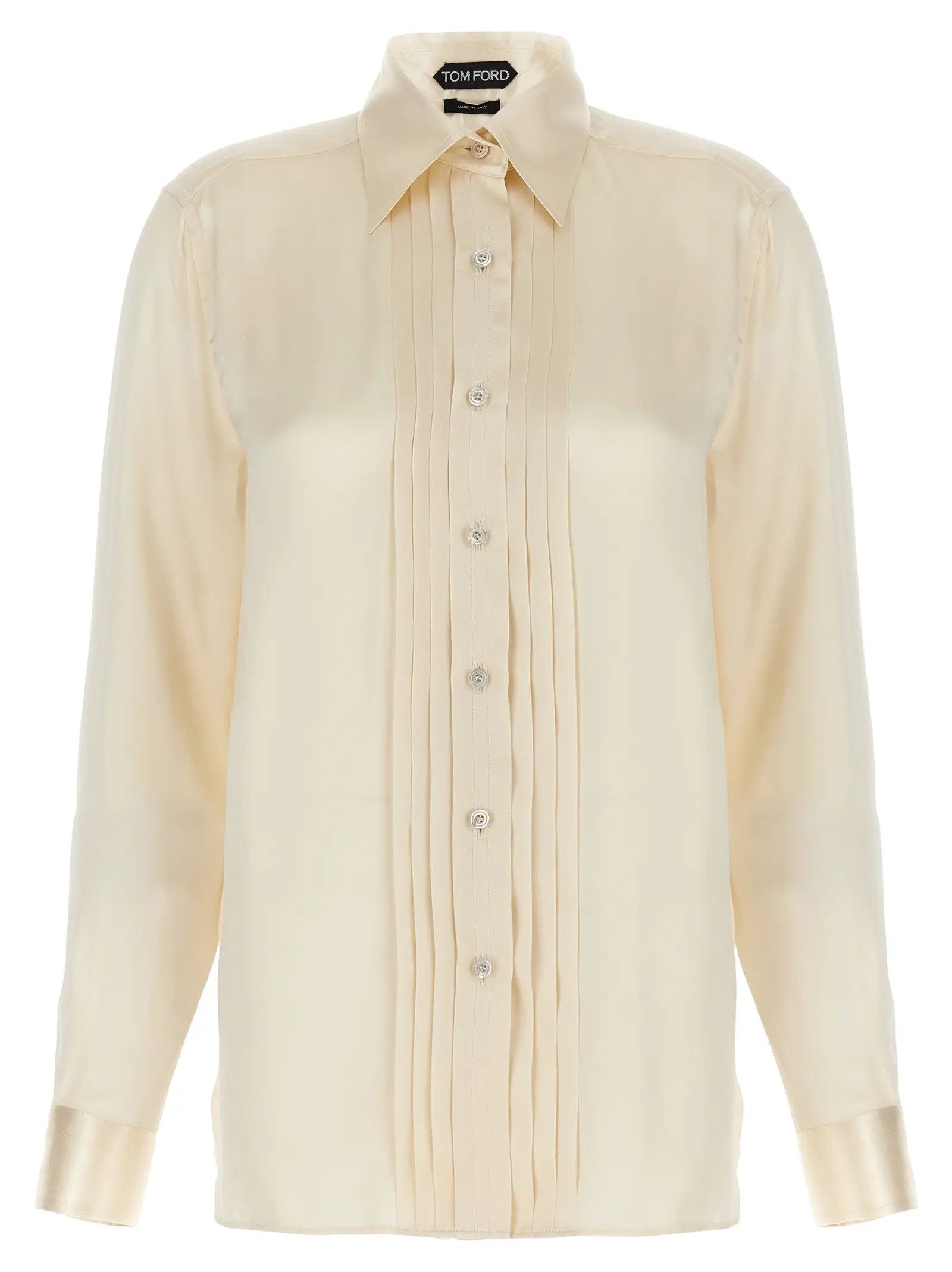 Tom Ford White Silk Blouse