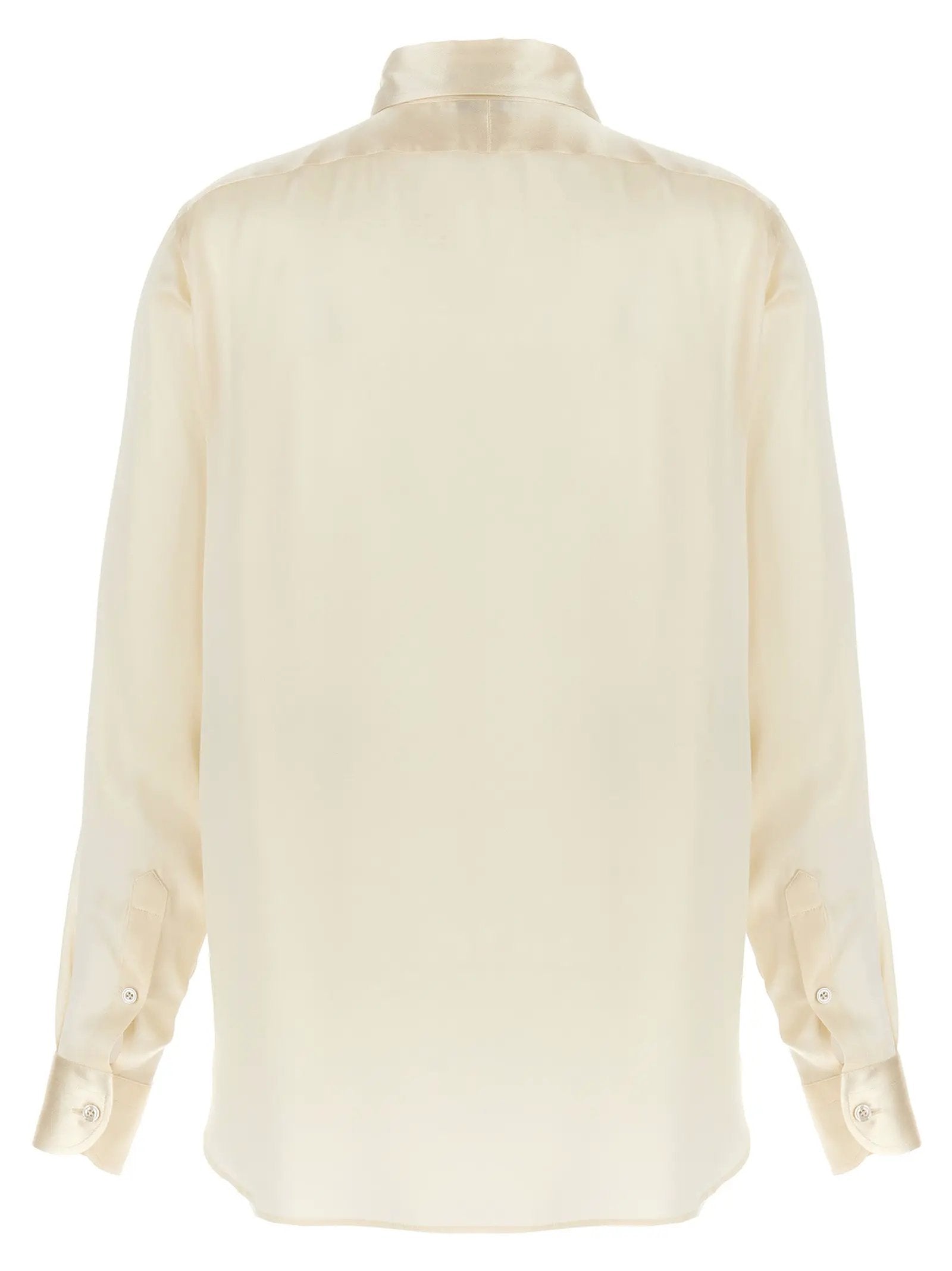 Tom Ford White Silk Blouse