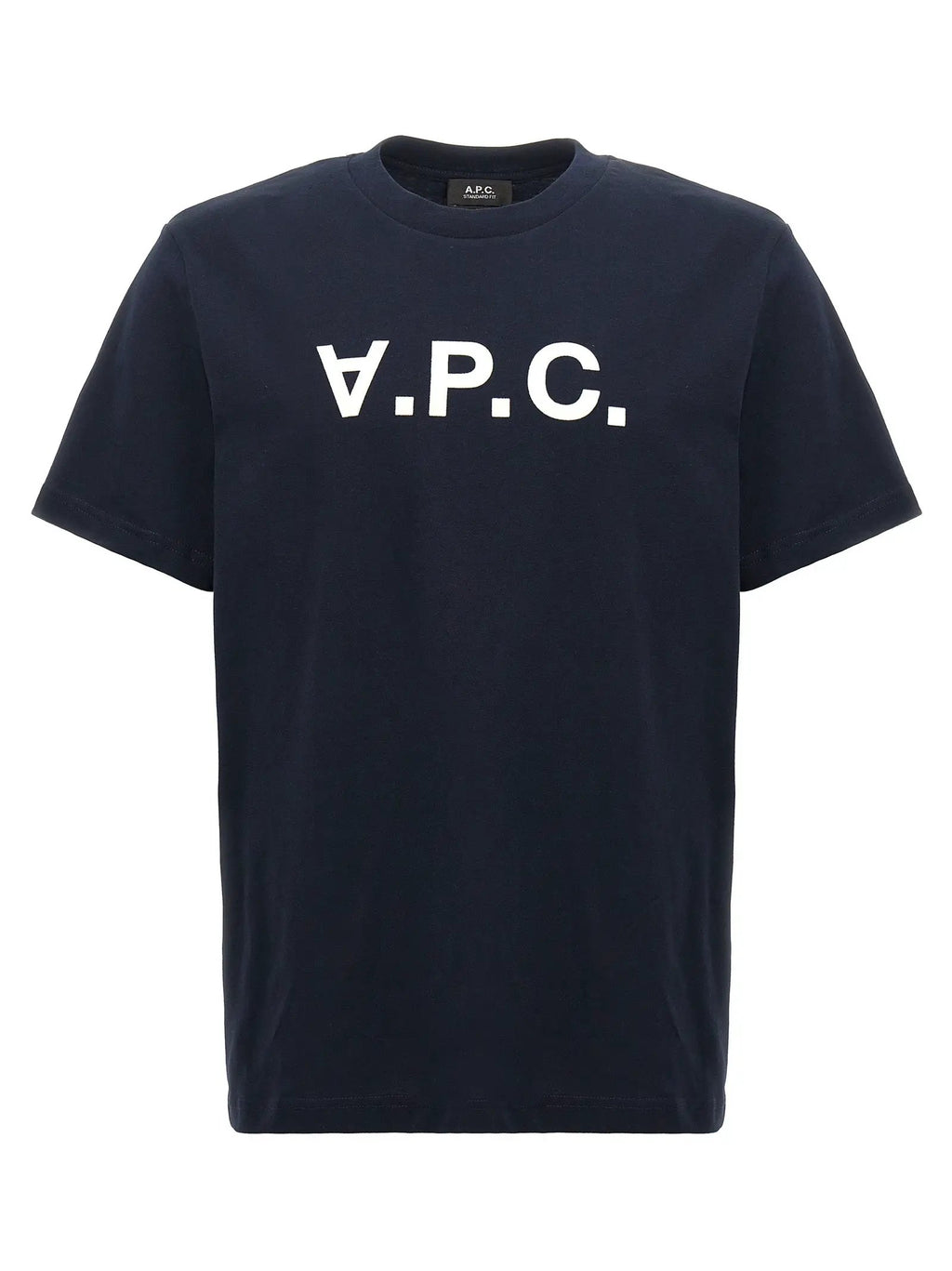 A.P.C. Blue Cotton T-Shirt