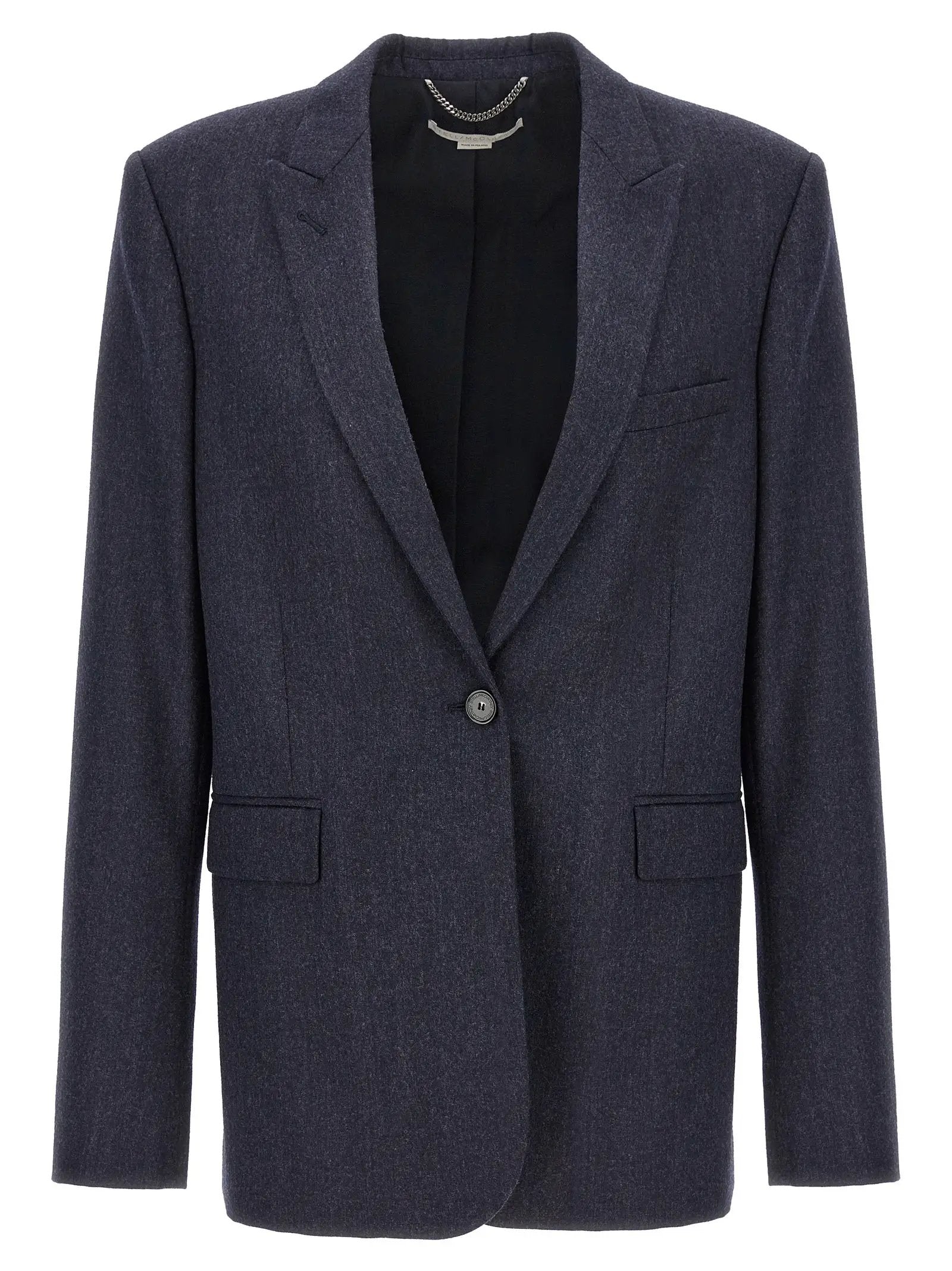 Stella McCartney Blue Viscose Blazer