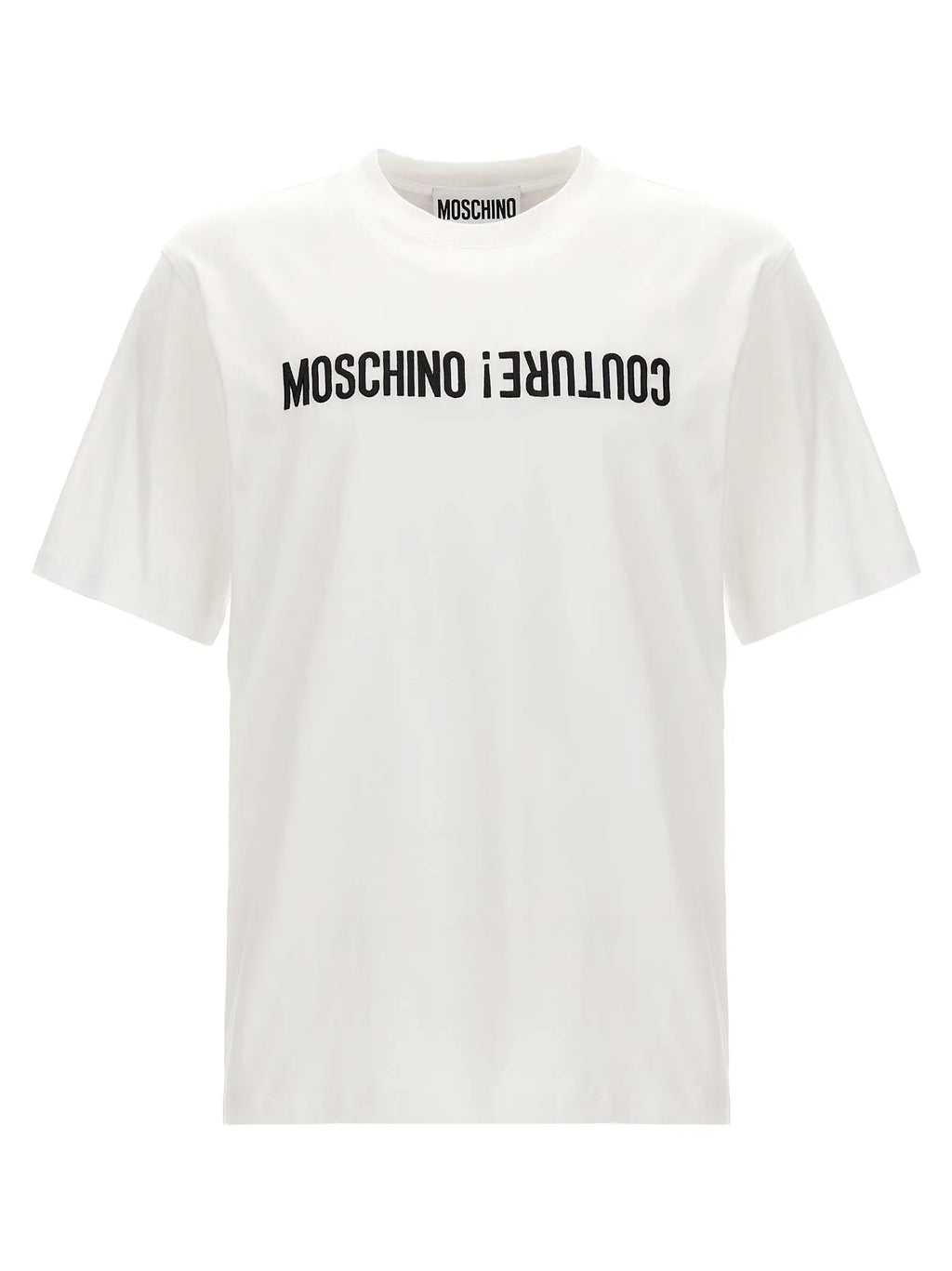 Moschino Bicolor Cotton T-Shirt