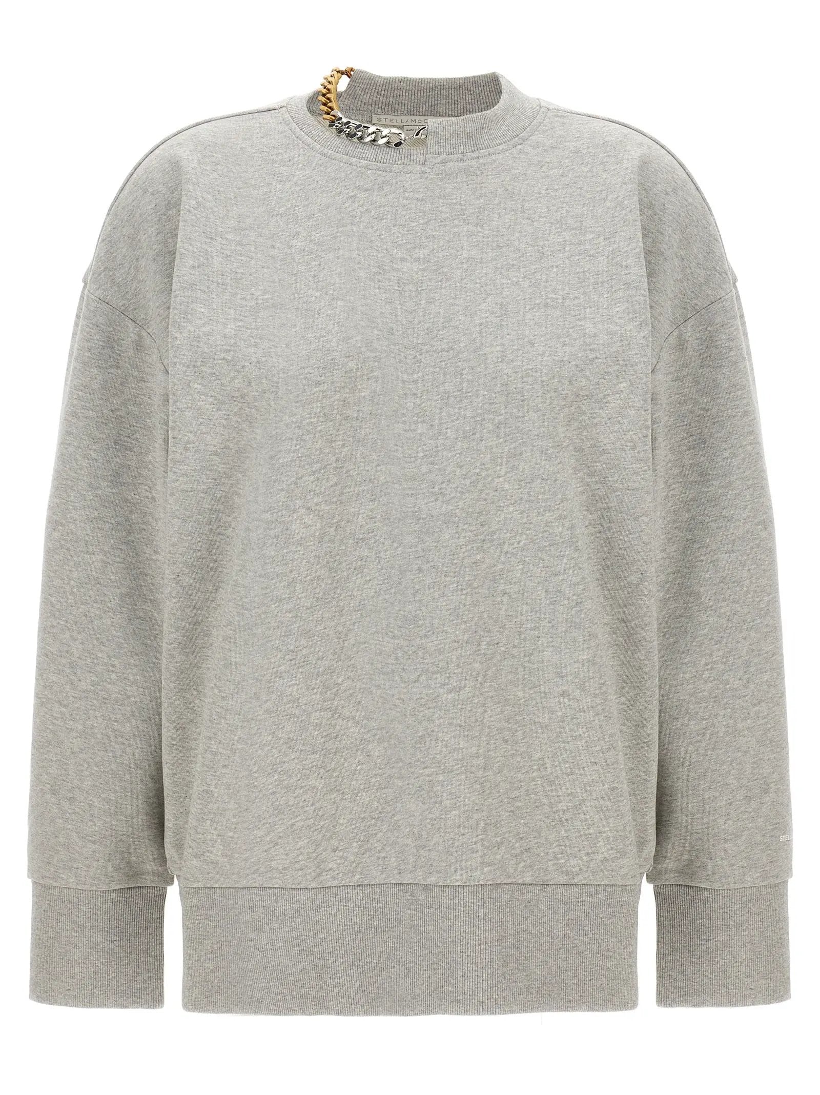 Stella McCartney Gray Cotton Sweatshirt