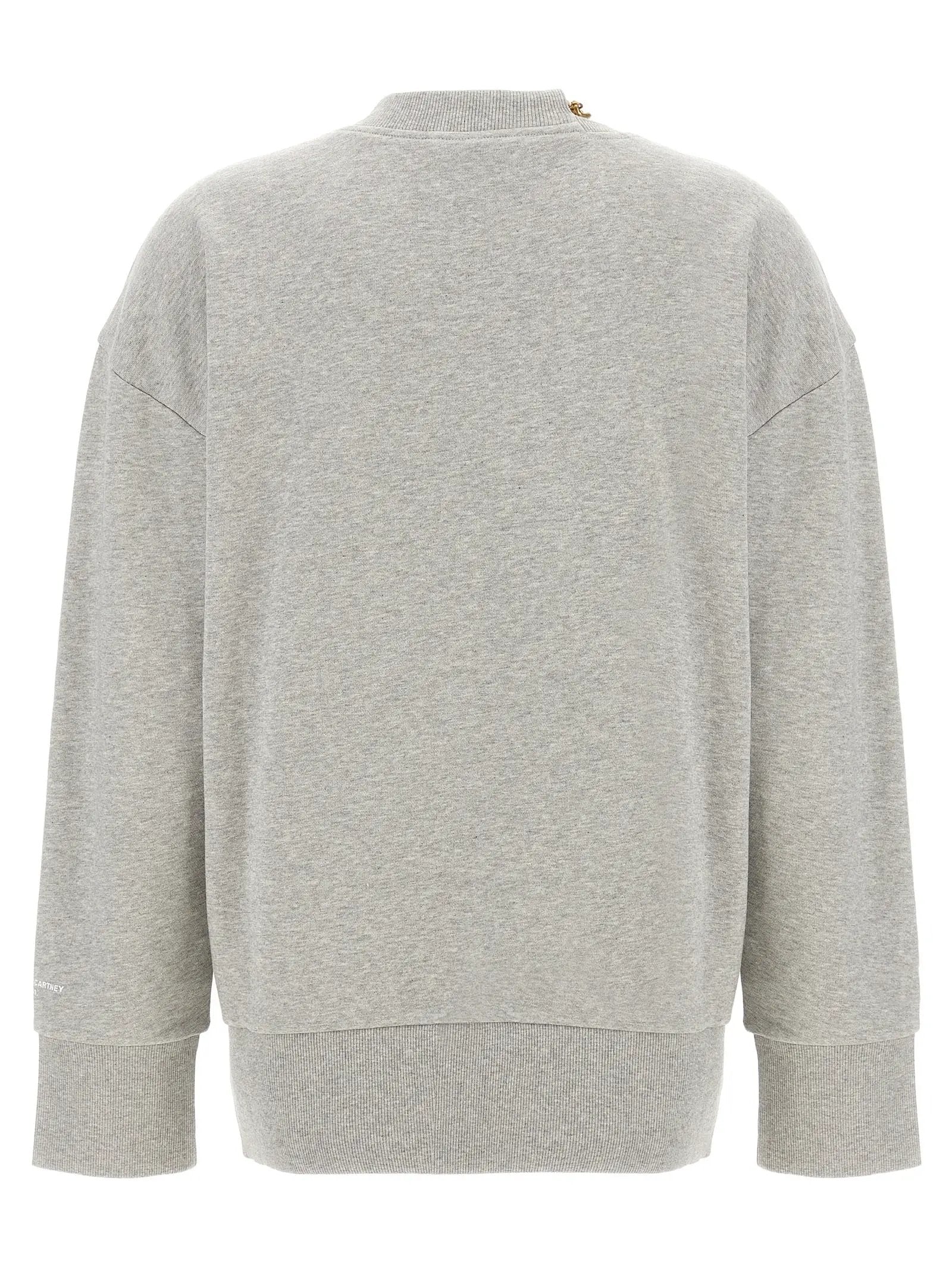 Stella McCartney Gray Cotton Sweatshirt