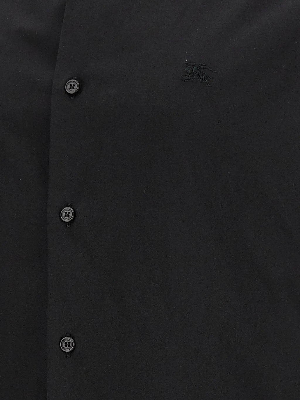 Burberry Black Cotton Blouse