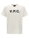 A.P.C. White Cotton T-Shirt