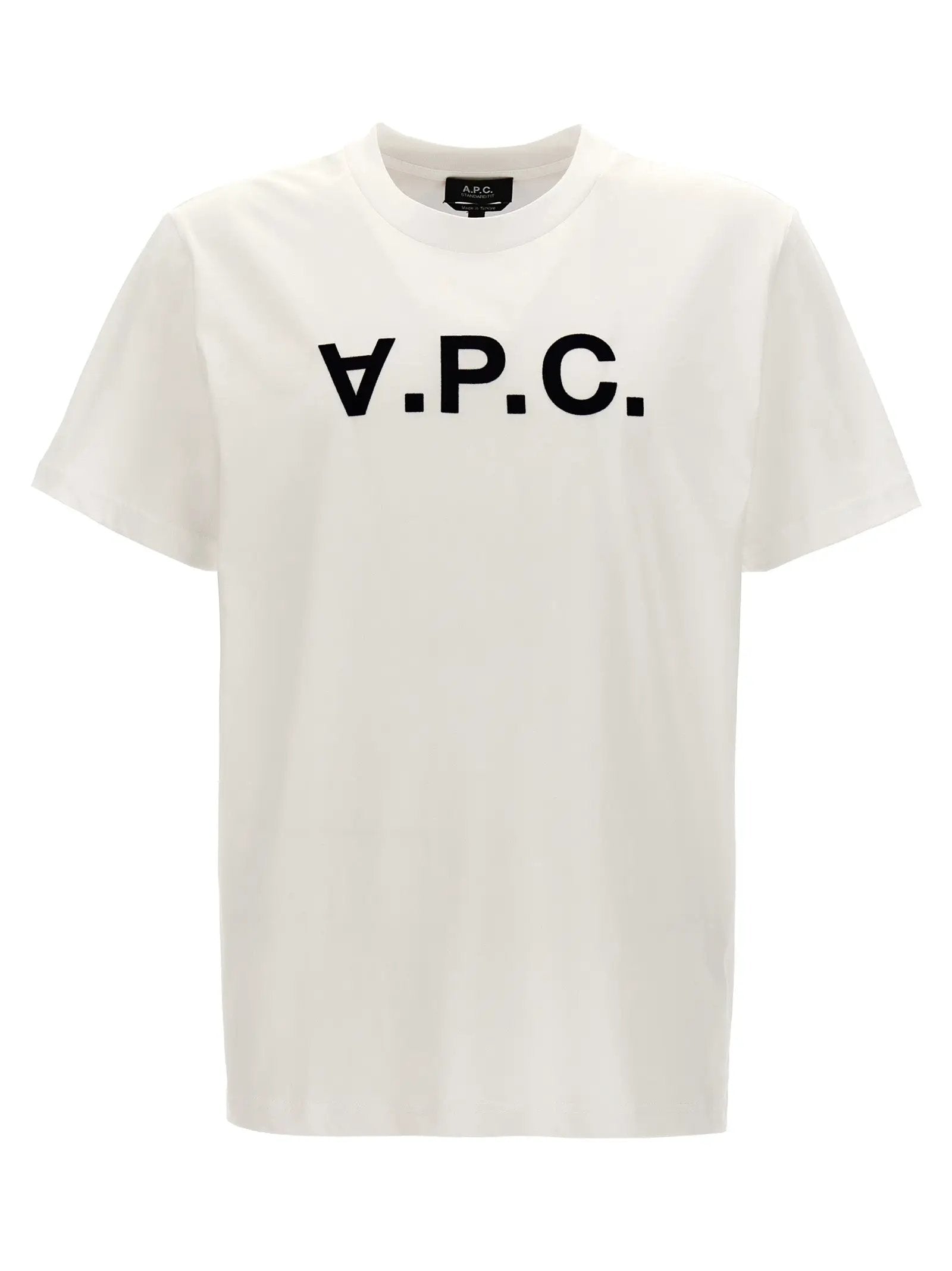A.P.C. White Cotton T-Shirt