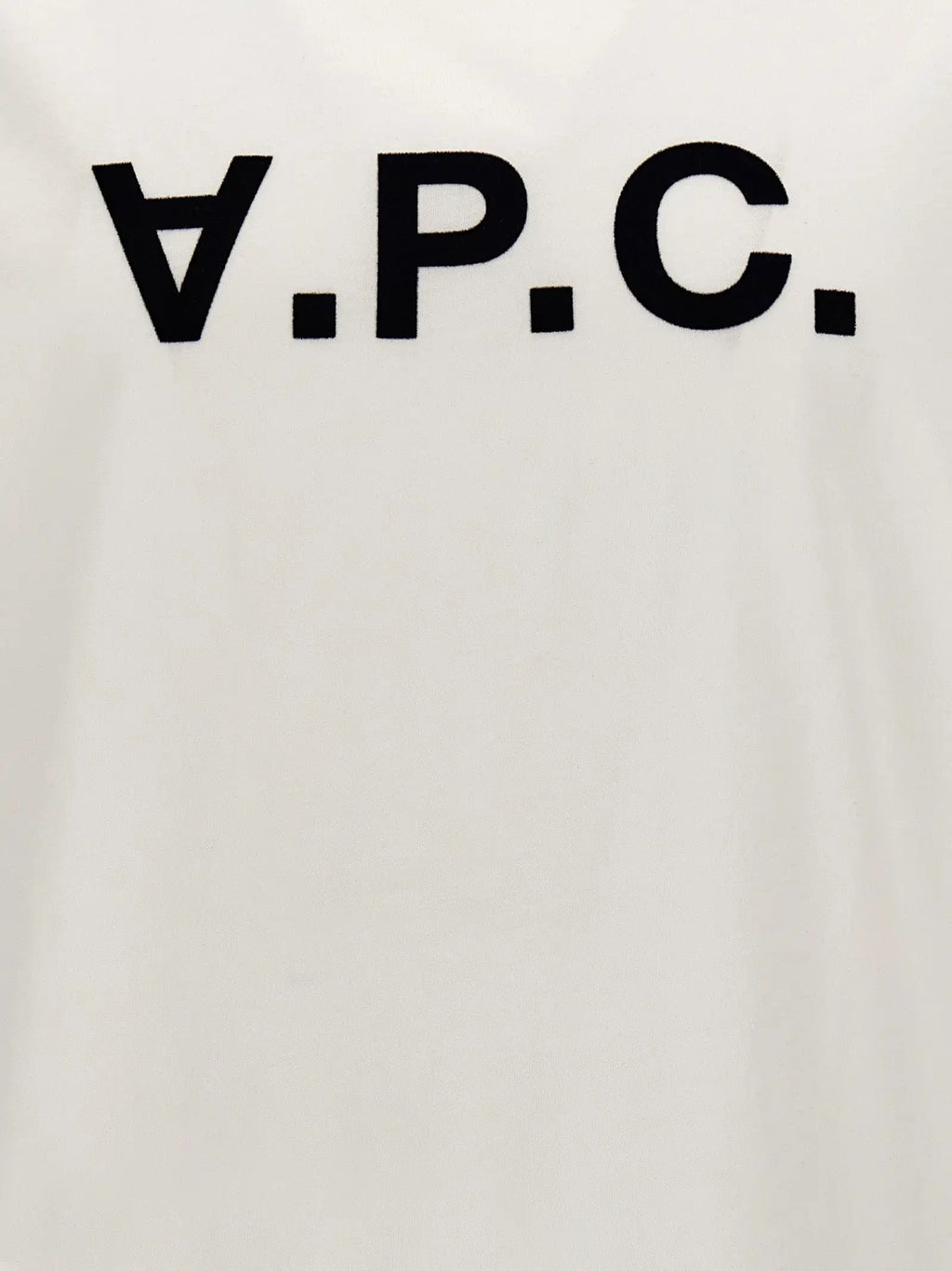 A.P.C. White Cotton T-Shirt