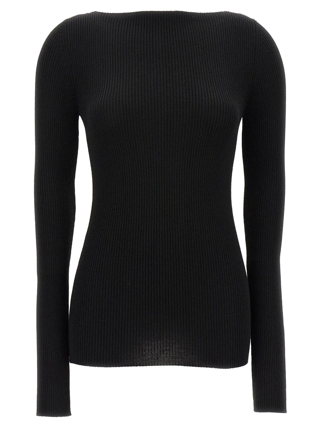 Rick Owens Black Wool Cardigan