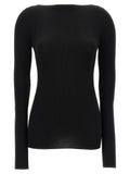 Rick Owens Black Wool Cardigan