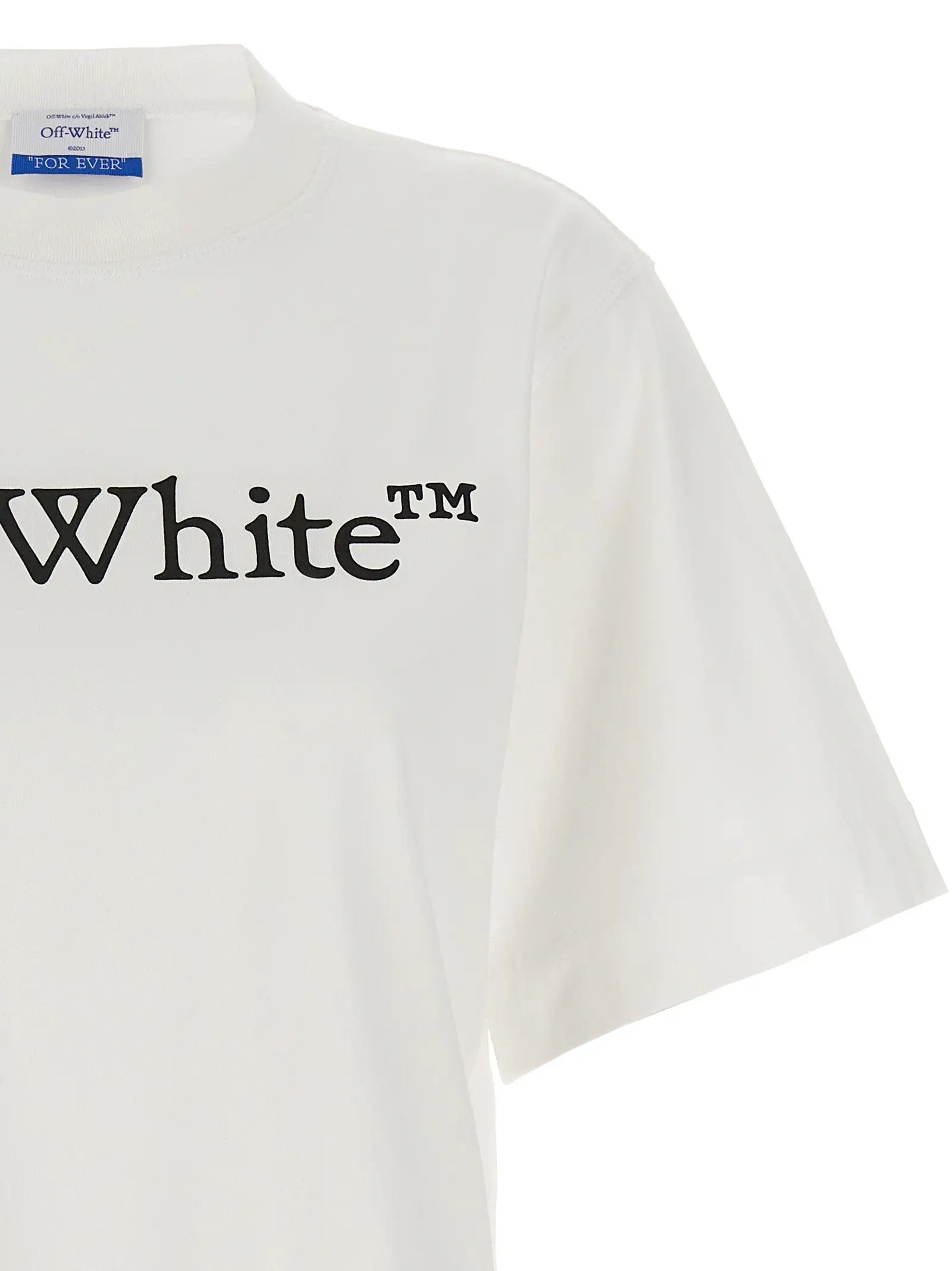 Off-White White Cotton T-Shirt