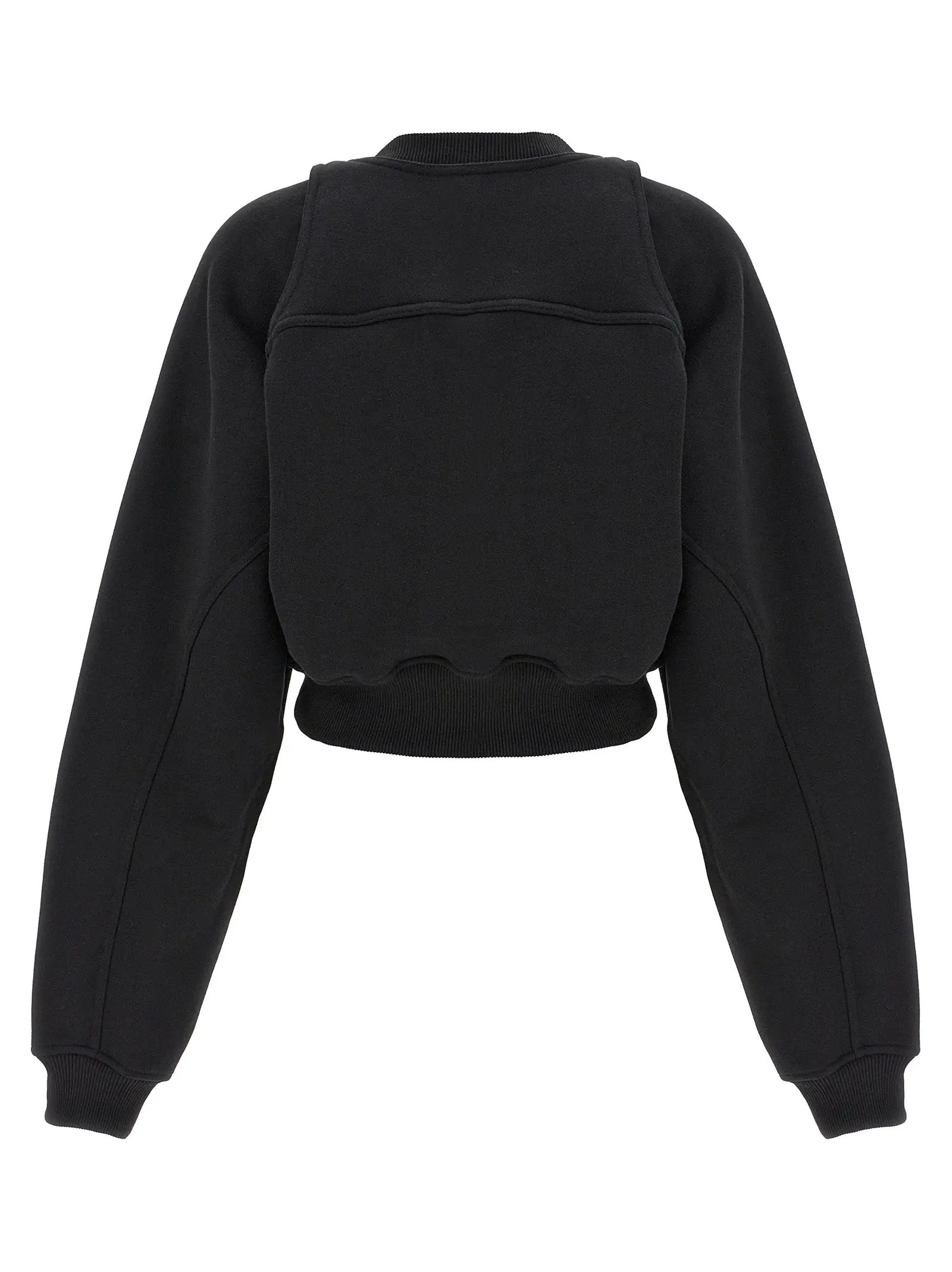 Off-White Bicolor Cotton Sweatshirt