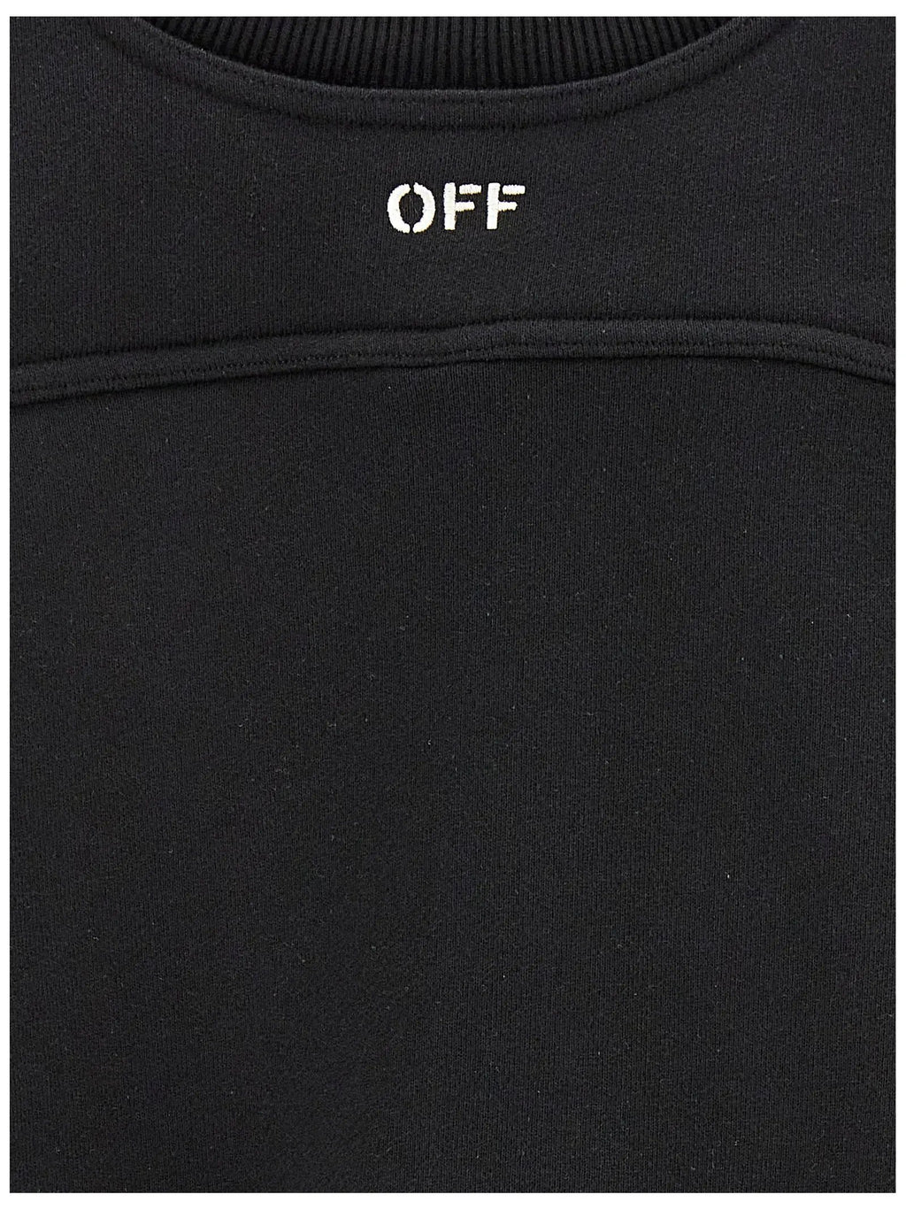 Off-White Bicolor Cotton Sweatshirt