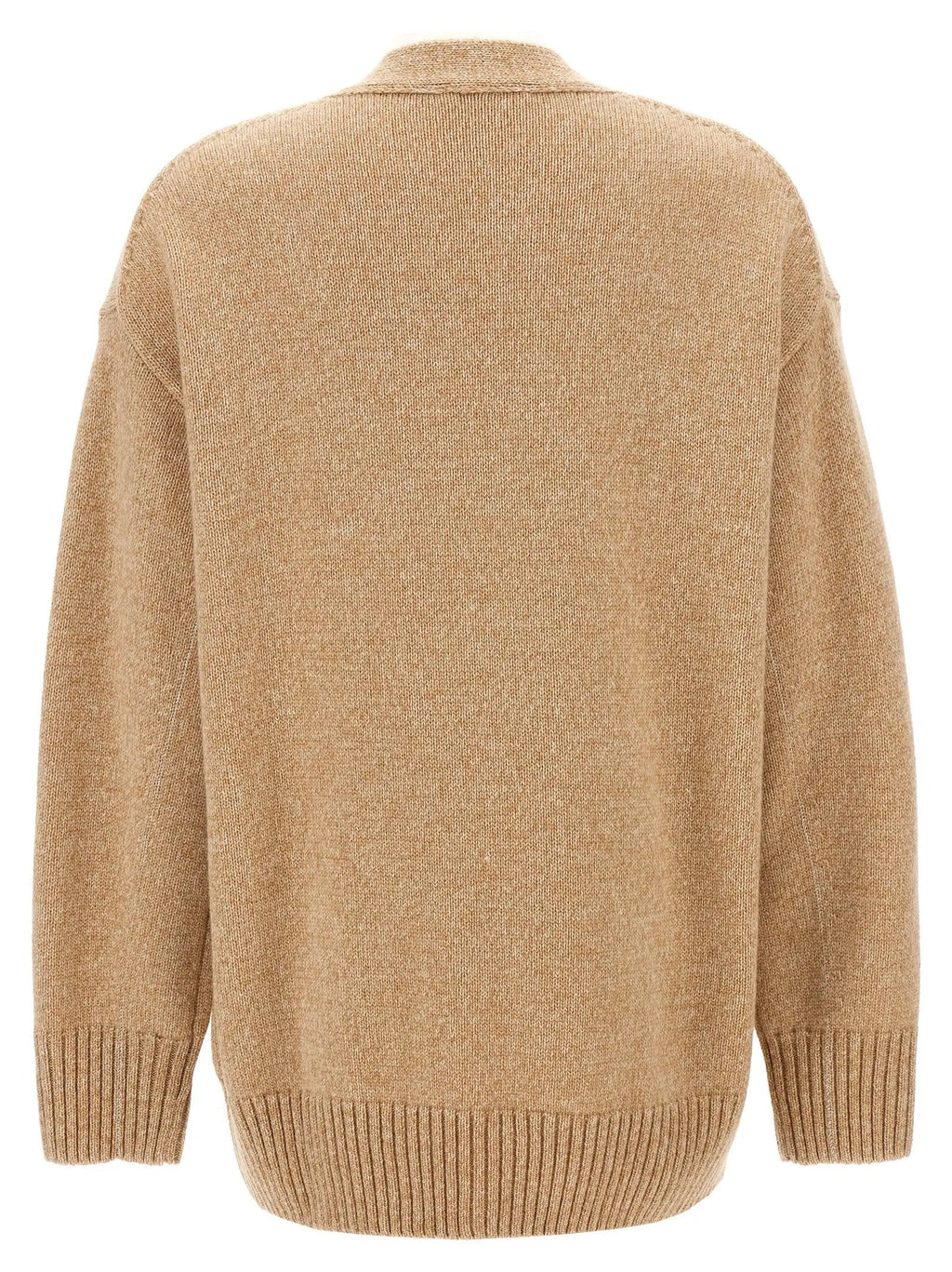 Paco Rabanne Beige Wool Cardigan