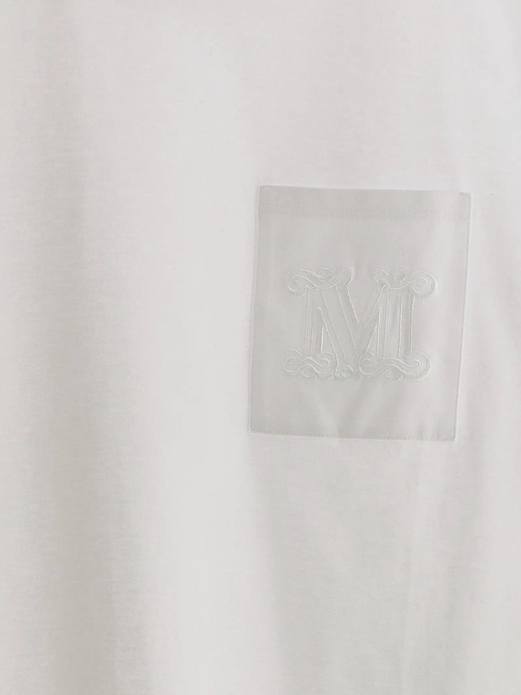 T-shirt blanc en coton Max Mara