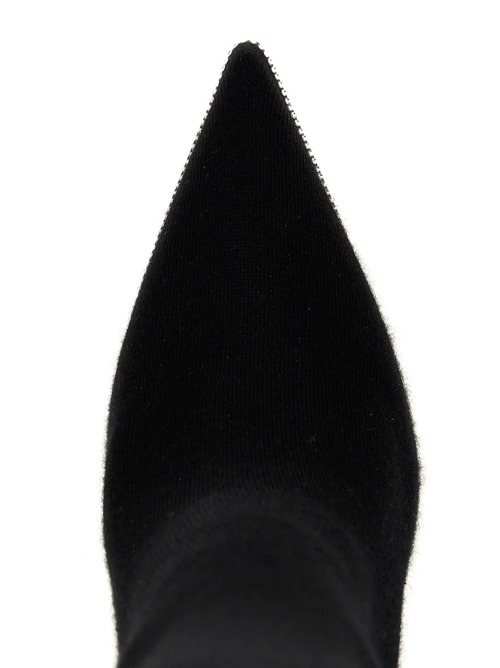 RENE CAOVILLA Black Leather Over The Knee