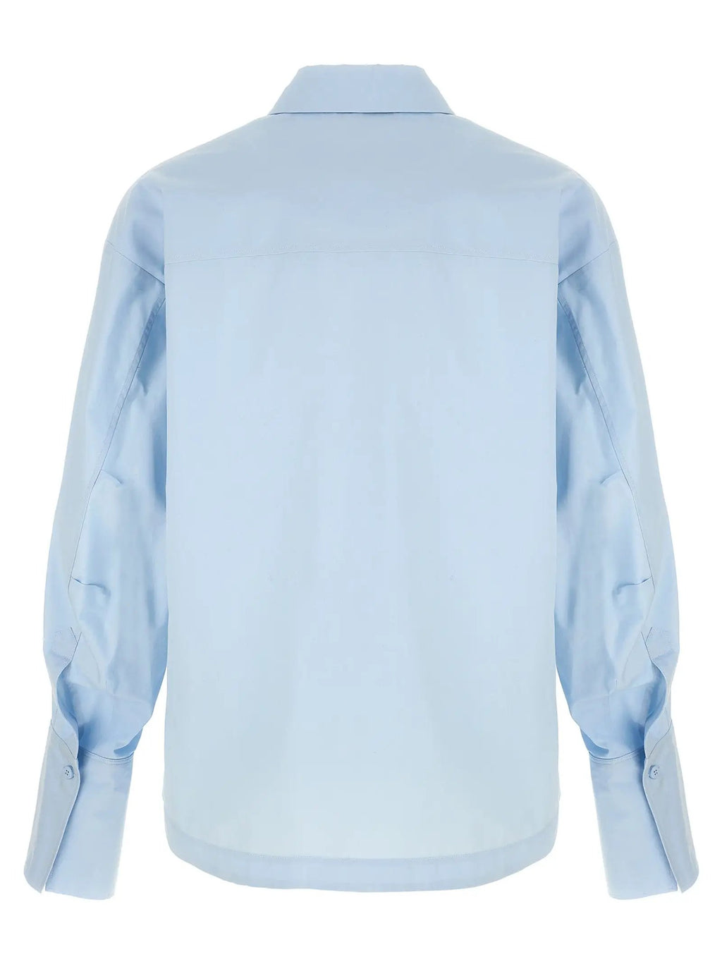 The Attico Blue Cotton Blouse