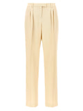 Tom Ford Beige Silk Dress Pants