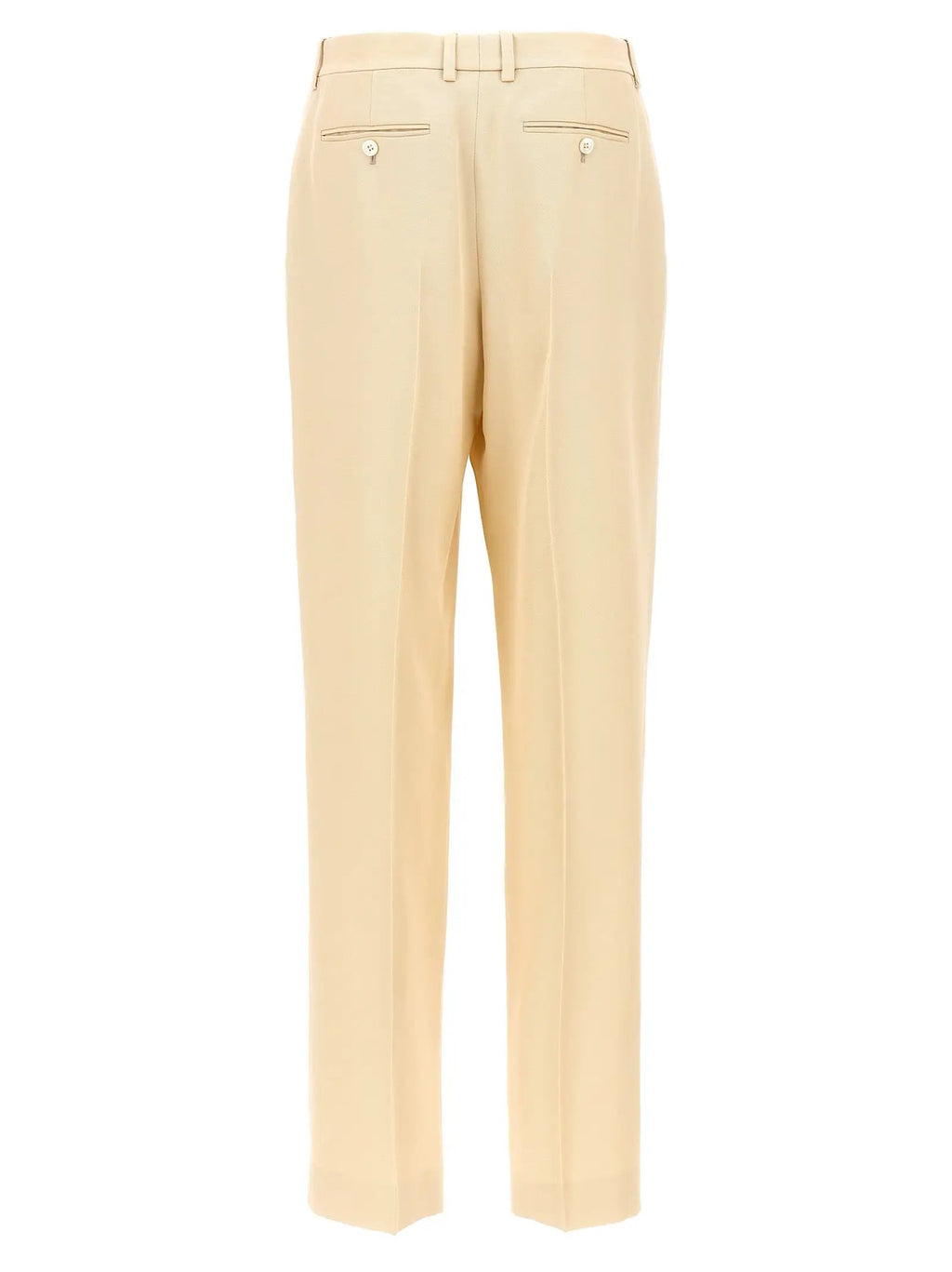 Tom Ford Beige Silk Dress Pants