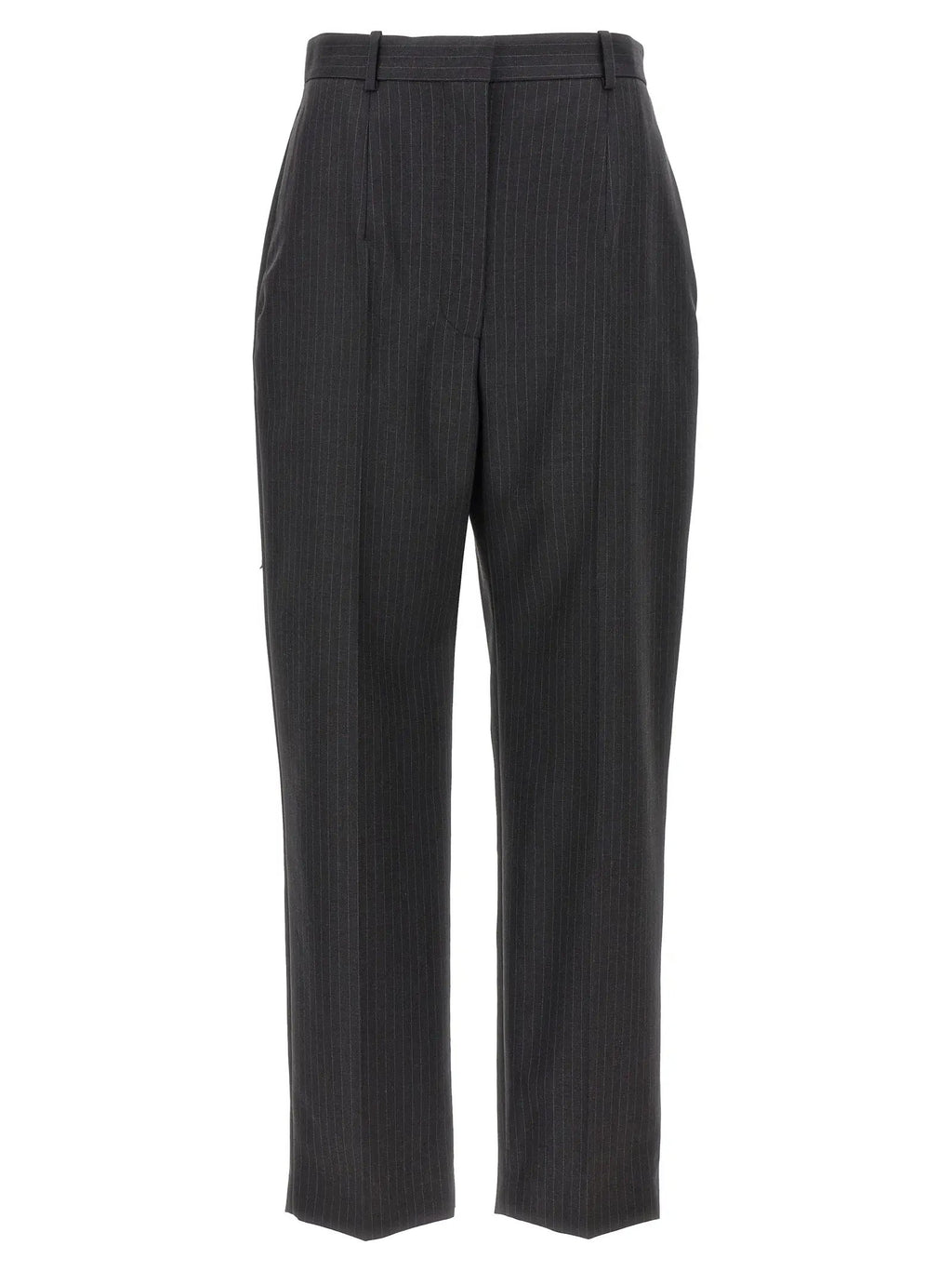 Alexander McQueen Gray Wool Dress Pants