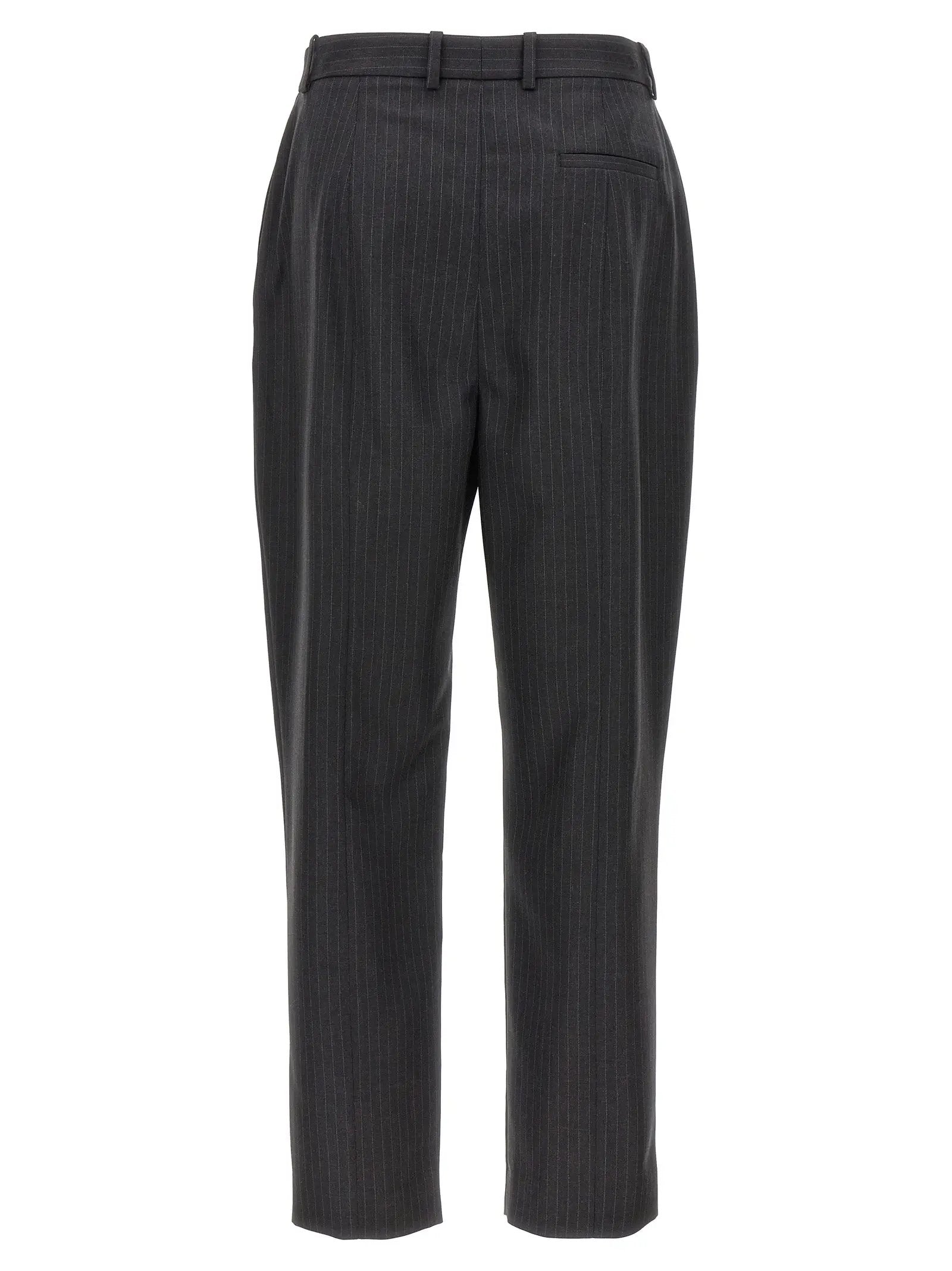 Alexander McQueen Gray Wool Dress Pants